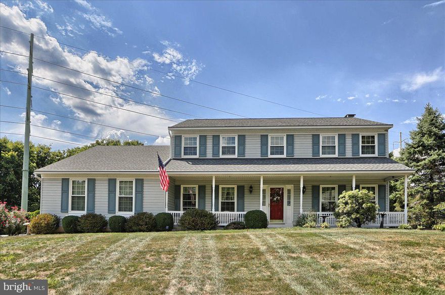 Pride of ownership is evident in the 2900+ square foot updated home plus a spacious finished basement.  This home is situated on a large private lot which backs up to trees in Wildwood Park.  You will love this tastefully decorated home with many recent improvements including new roof 2018 and heat pump 2017.  The remodeled kitchen  features stainless steel appliances, island, quartz counters and pantry.  This four bedroom home (one bedroom on the first level) features newer carpet and hardwood flooring in the foyer, dining room, kitchen and hallway.  On those cold winter days relax in front of the cozy fireplace in the family room and on the warm summer nights enjoy the hot tub located on the large expansive composite deck.  On the backyard patio you will also enjoy the fire pit.  The lovely sunroom features a vaulted wood ceiling and ceramic tile flooring.  Upstairs is the primary bedroom which offers a sitting area, walk in closet as well as bath with double bowl sinks, jacuzzi tub and separate shower.  Additionally, you will  find two large bedrooms and another full bath upstairs.  The lower level family room with a bar area is the perfect place to entertain.  There is a half bath as well as an exercise room/office, dark room and workshop on this level.  This home is a rare fine which is meticulously maintained.