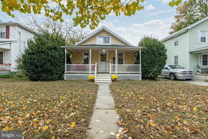 Nestled in the heart of Palmyra, NJ, this lovely 4-bedroom, 1-bath home is the perfect blend of comfort, convenience, and charm. Whether you're a first-time homebuyer or looking to downsize to one floor living, this home offers everything you need to enjoy modern living in a fantastic community.
Step onto the cute front porch, an inviting space where you can relax and unwind after a long day or sip your morning coffee. Inside, you’ll find an open-concept living area that provides a bright and airy atmosphere. The seamless flow between the living and dining areas makes this home ideal for both family living and entertaining guests. 
The home features spacious bedrooms. The full bath has been recently updated, offering a fresh, modern look while maintaining the home's inviting warmth and character.
One of the standout features of this property is the large fenced-in backyard, offering a fantastic outdoor space for kids, pets, or hosting gatherings with friends and family. The backyard provides plenty of room for gardening, playing, or simply relaxing.
The community here is truly wonderful, with friendly neighbors and a neighborhood vibe that makes Palmyra feel like home from the moment you arrive. Whether you’re enjoying the local parks, shops or restaurants, you’ll love the peaceful charm of this small-town feel, just minutes from everything you need.
And the best part? This home is just 20 minutes from Philadelphia, making it ideal for commuters who want to enjoy suburban tranquility with the convenience of city access. Whether you're heading to work, dining out, or catching a show, you'll be able to enjoy all that Philadelphia has to offer, with a quick and easy commute home to your peaceful retreat.
This is more than just a house—it's a place to call home. Don't miss your chance to make this charming property yours today!