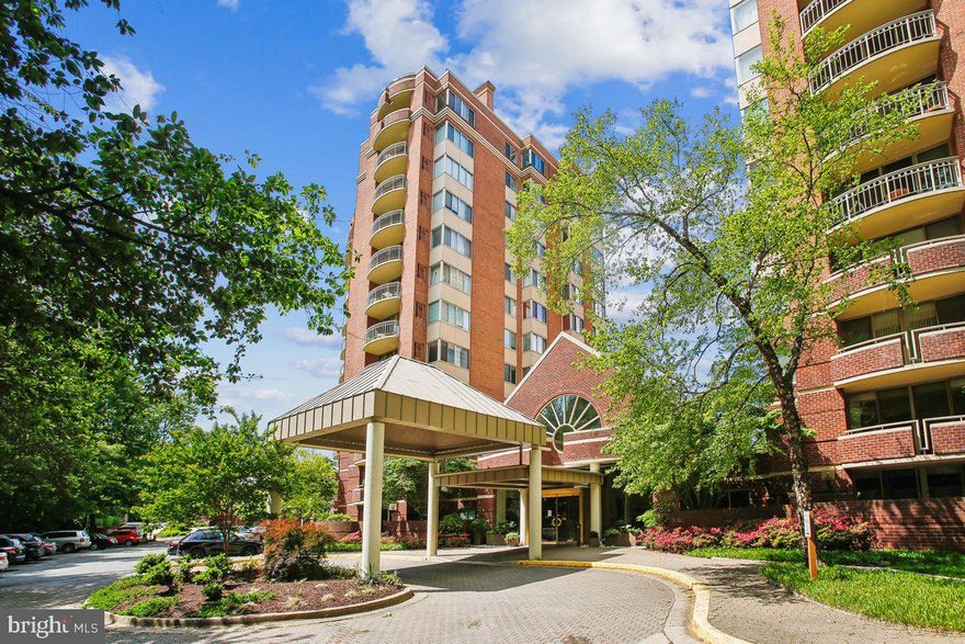 Welcome to the prestigious Fallswood  Condominium, centrally located in the heart of North Bethesda! This sun drenched and spacious Penthouse artfully blends formal and casual spaces perfect for today's modern living and entertaining. Enjoy scenic views all year round from 1 of 2 balconies off your Living room or Primary Bedroom or through the many windows.  Your new home features 3 bedrooms, 2.5 baths, a foyer entry, an expansive Living  & Dining  room, gourmet tablespace kitchen with pantry, laundry room with cabinets, walk in and closets galore throughout.  Included with the unit are two primo parking spaces next to the entry door of the building and two storage units. The many featured updates include new LVP flooring throughout the main living area, new carpet and padding in the bedrooms and the condo has been freshly painted. The Fallswood is a gated community with an inviting Lobby, front desk concierge and an on site property Manager.  The building amenities include a community/party room, library, Amazon locker,  gym, pool, and peaceful outdoor sitting areas and gardens. Lets not forget the easy accessibility to Pike and Rose with all its shops, theaters and fine dining, the Strathmore Music Center and Mansion, the North Bethesda Metro Station and all major routes to Washington, DC, Virginia and Baltimore.
