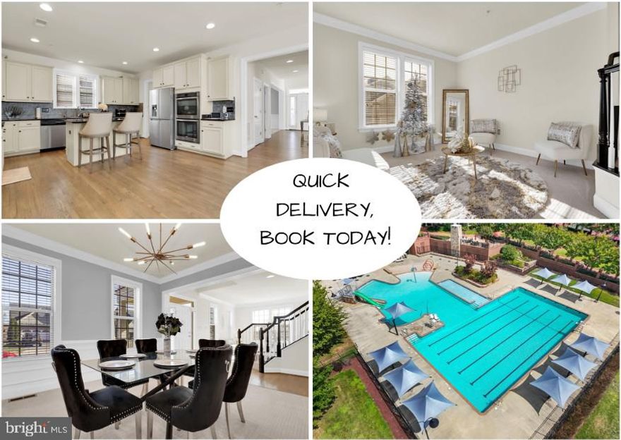 Beat the Spring Market! Welcome to 1305 Moore Spring Court, an elegantly updated home in the highly desirable Brunswick Crossing community. This residence features luxury upgrades throughout, including a beautifully updated kitchen and modernized bathrooms. The open, light-filled floor plan is perfect for refined entertaining and everyday living. Generously sized bedrooms, stylish baths, and a fully finished basement with 2 additional rooms offering exceptional comfort and versatility. Enjoy resort-style community amenities including a pool, fitness center, scenic trails, parks, and year-round events, with convenient shopping located at the community entrance. Ideally positioned near commuter routes, schools, and the MARC Train.