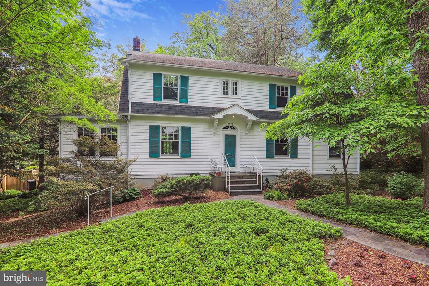 Located on one of Woodside Park's most sought-after streets, this stunning home offers a spacious and well-designed floor plan that caters to today's living. As you enter, you are greeted by a welcoming foyer that leads to a sparkling kitchen featuring newer appliances and a charming breakfast area. The main level also includes a convenient powder room, an enclosed screened porch with access to an exterior deck overlooking the park-like rear yard, an expanded family room, a sunny living room with a cozy fireplace, and a den with three sides of windows, perfect for enjoying natural light and views of the outdoors.
Upstairs, you'll find four generously sized bedrooms, including a primary suite with updated amenities in the primary bathroom, as well as another updated full hall bath and an office space. The finished lower level adds versatility with a recreation room, a full bath, a utility room, and a workshop. The enclosed garage offers potential for additional living space or storage, with access to the rear stone patio ideal for outdoor gatherings and relaxation.
The rear yard is a highlight, boasting beautiful plantings, an upper deck with amazing views, and a fully fenced space for privacy. Ample off-street parking adds convenience, while recent updates such as a new A/C system in 2024 and a newer roof that ensures peace of mind. Opportunities like this, with this size of a home in such great condition and with numerous updates, are rare in Woodside Park. Don't miss your chance to own this gem of a home in the heart of this desirable neighborhood.