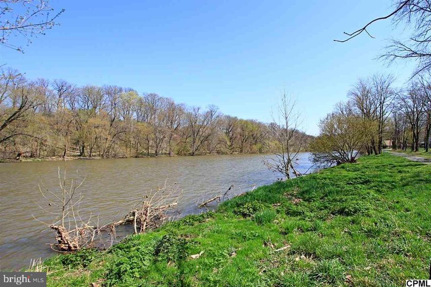 Creek front property.