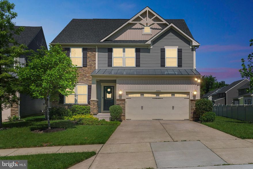 STUNNING FIRST TIME RENTAL!! Only 8 years young - like new construction! Located in the highly desirable Creekside Village of Tanyard Cove with community pool, clubhouse, gym, and playground. The main level features a gorgeous gourmet kitchen with oversized island, granite countertops,  and subway backsplash. Spacious mourning room and family room off the kitchen. Main level office and formal dining/living room. The upper level features a grand master suite with tray ceiling, wainscotting accent wall, walk-in closet, and private en suite with double vanity and walk-in shower. Upper level laundry. The partially finished basement features the 5th bedroom, super modern full bathroom, rec area, and large storage room. Enjoy the fenced back yard with deck space. Gorgeous finishes throughout! Close to Baltimore, BWI, NSA, Ft Meade, shopping, dining, and all major highways.