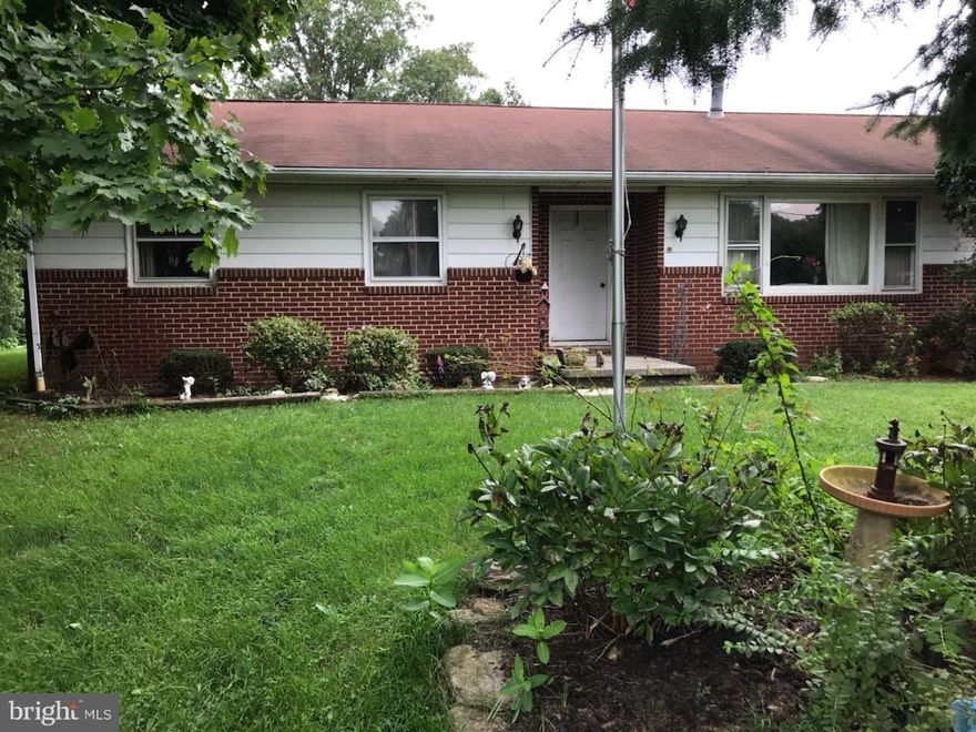 Do you want your own fixer-upper?!  Here is your chance!!! 3 bedroom Ranch home on nearly a 1/2 acre!  Fish pond and privacy with trees.  Located in Conewago School District.  Home sits on the corner.  TLC awaits this home!  Make it yours today!