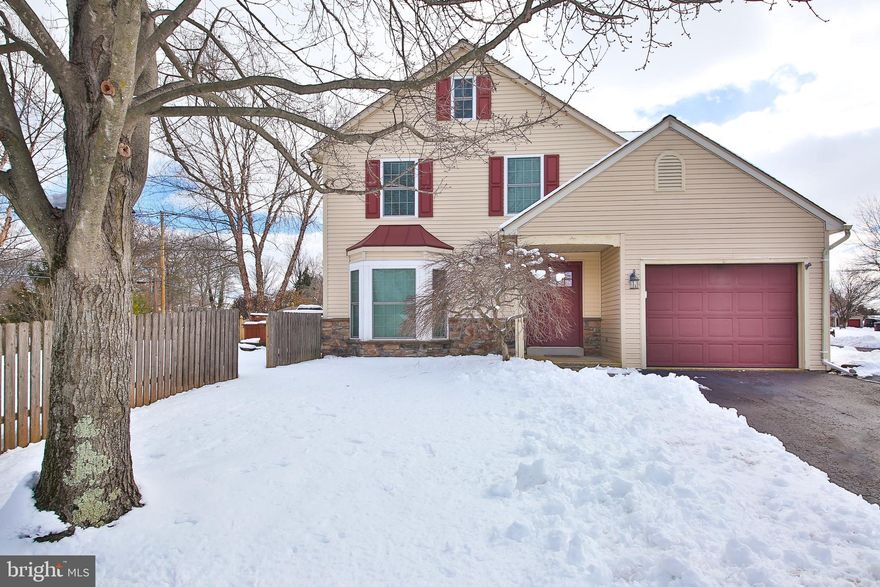 Well-maintained 3-bedroom, 2.5-bath twin home located in desirable Franconia Township within the sought-after Souderton Area School District. A private side entrance welcomes you into a foyer with coat closet, opening to a bright and inviting living room and open kitchen layout. The home offers flexible dining options with a formal dining room ideal for entertaining, as well as a casual breakfast area. A convenient powder room completes the main level.
Sliding glass doors lead to a spacious deck—perfect for hosting gatherings or enjoying outdoor dining. The fenced yard provides plenty of space for recreation, play, or simply relaxing.
Upstairs, the generous primary suite features a walk-in closet and private en-suite bath. Two additional well-sized bedrooms with great closets, a full hall bath, and a convenient second-floor laundry room complete the upper level. 

The finished basement offers over 480 square feet of additional living space, ideal for a recreation room, playroom, or home office, along with a large utility and storage area.

Conveniently located near Forest Meadow Park, Indian Valley Public Library, Indian Valley Country Club, and Landis Market, as well as numerous restaurants, shops, and community amenities. Commuters will appreciate easy access to Route 309, Route 113, and the Pennsylvania Turnpike.