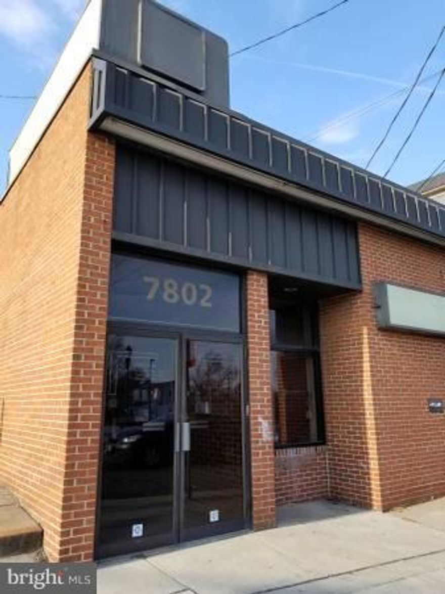 Retail/Office Space Available Now! This 1,976 sq ft free standing bldg is located on busy Harford Rd at the corner of Harford Rd & Taylor Ave. Excellent exposure with high traffic count. Plenty of Parking in rear lot with rear entrance,  Zoned BLCCC, this space is perfect for office, medical or retail. (Formerly the Parkville Savings & Loan Bank)