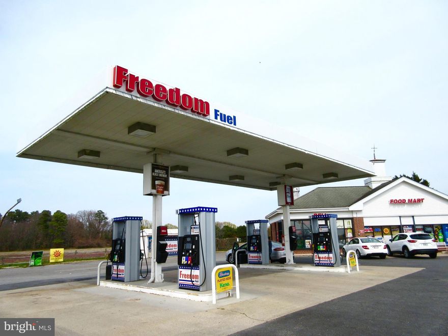 This 7.6 Acre Premier  Commercial Parcel offers exceptional versatility in one of the Eastern Shore's most active growth corridors. Located along Rt. 50 between Easton and Cambridge, Maryland, the property features approximately 932 linear feet of frontage on a heavily traveled roadway, connecting the Chesapeake Bay Bridge and Ocean City. 
The site benefits from excellent Ingress and Egress, strong traffic counts, and outstanding visibility. The owner is willing to subdivide into smaller parcels for a qualified buyer, allowing flexibility for phased development, pad sites, or mixed-use configurations. 
Positioned directly in front of and adjacent to a 2,500 home development currently under construction, the property is surrounded by both established neighborhoods and rapidly emerging residential density. This location provides built-in demand and supports a wide range of high-performing commercial and service -oriented uses. Its current use is a gas station/convenience store that has thrived for many years. 
With scale, frontage, and development flexibility, this property presents a rare opportunity for investors and devlopers seeking long-term growth and multiple exit strategies along Route 50.