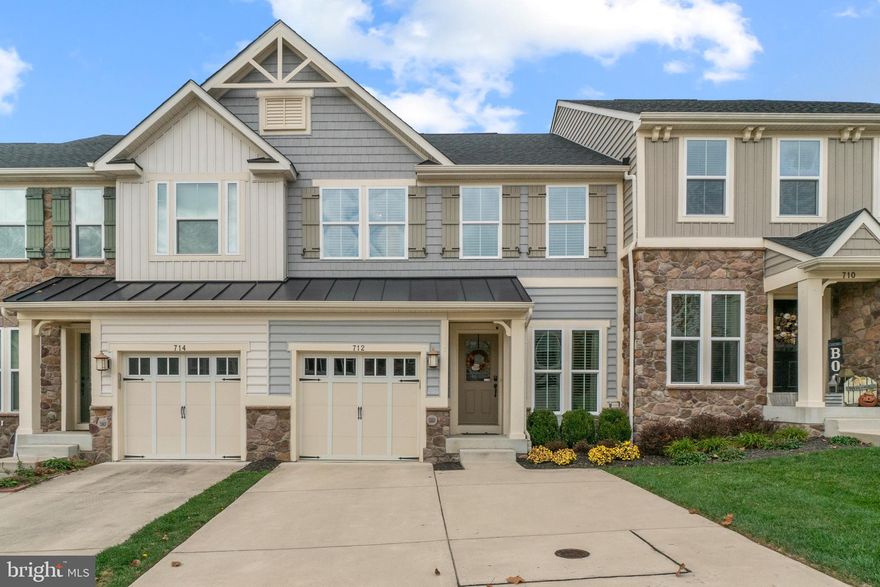 Coming Soon!!! Individual Showings Begin After The Sunday 11/12 Open House From 10am To 1pm.  Absolutely Gorgeous And Upgraded 3 Bedroom 3.5 Bath Vinyl Shake And Siding Interior Townhome With 1 Car Attached Garage And Screened Rear Composite Deck All Located On A No Thru Street And Backing To Trees In Bel Air's Magness Mill.  Home Shows Like A Model From The Pages Of An Interior Design Magazine.  Main Level Showcases Covered Front Porch Entry To Sitting Room With Hardwood Floor And Crown Molding, Dining Room With Hardwood Floor, Chair Rail And Crown Molding, Powder Room With Hardwood Floor, Family Room With Hardwood Floor And Gas Fireplace With Mantel All Adjacent To The Large Eat-In Gourmet Kitchen With Hardwood Floor, Table Space, Breakfast Bar, Granite Countertops, Subway Tile Backsplash, 42" White Cabinets With Glass Panel Accent, Recessed Lights, Stainless Steel Appliances, Dishwasher, Built-In Microwave, Side By Side Refrigerator With Water And Ice Dispenser, Gas Stove / Oven With Griddle, Disposal, Panty And Access To The Rear Covered / Screened Composite Deck With Ceiling And Views Of The Rear Yard And Trees.. ALL PERFECT FOR ENTERTAINING!!!!   Upper Level Features Spacious Master Suite With Hardwood Floor, Walk-In Closet And Attached Primary Bathroom With Ceramic Tile Floor, Corner Soaking Tub, Quartz Double Vanity, Separate Shower And Ceramic Tile Surround, Bedroom 2 With Carpet And Ceiling Fan, Full Hall Bath With Ceramic Tile Floor, Tub Shower With Ceramic Tile Surround And Quartz Countertop, Bedroom 3 With Carpet And Ceiling Fan And Upper Level Laundry Room With Ceramic Tile Floor, Washer, Dryer And Utility Sink.  Finished Lower Level Offers Game Room With Carpet And Recessed Lights, Recreation Room With Carpet, Recessed Lights And Walk Out Access To The Rear Gravel Patio And Yard With Vinyl Privacy Fence As Well As Full Lower Level Bath With Ceramic Tile Floor And Tub Shower With Ceramic Tile Surround, Storage Room And Utility Room With High Efficiency Gas Forced Air And Gas Tankless Hot Water Heater.  A MUST SEE AND MOVE IN READY!!!  *** PLEASE CLICK ON THE 'MOVIE' ICON WITHIN THE ONLINE LISTING TO VIEW THE 3D VIRTUAL TOUR AND WALK THROUGH VIDEO ***