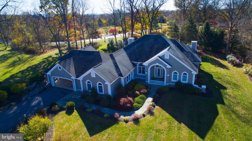 Welcome to this spacious Mediterranean-style home with extensive landscaping in the Cress Creek community of Shepherdstown.  Surrounded by mature trees, this peaceful retreat affords privacy as well as indoor/outdoor entertaining areas.   Jefferson County in the eastern panhandle of West Virginia, provides easy access to D.C., Md, and Va, along w/extensive historical sites and outdoor activities.