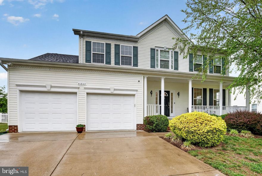 OPEN HOUSE May 17, 2026 SUNDAY 12-2 pm 
Welcome to this beautifully maintained Colonial in the highly sought-after Pembrooke community, offering 4 bedrooms, 3.5 baths, and three fully finished levels designed for comfortable living and effortless entertaining. The full size garage and driveway offer ample parking too! From the moment you arrive, the welcoming front porch creates wonderful curb appeal and a warm first impression.
Step inside to a beautiful entry foyer accented by rich hardwood flooring that continues into the kitchen and breakfast/table space area. The spacious kitchen is thoughtfully designed with stainless steel appliances, a gas cooktop, center island with seating, large pantry, and ample room for casual dining. Just off the kitchen, the inviting family room features a cozy gas fireplace and an abundance of windows that fill the home with natural light. Separate formal dining and living rooms provide additional flexibility for entertaining, gatherings, or quiet retreat spaces.
Outdoor living is equally impressive with a landscaped patio, dedicated BBQ grill area, decorative pergola, fenced backyard, and even a trampoline play area — creating the perfect setting for relaxing evenings, family fun, and hosting guests.
Upstairs, the expansive primary suite offers an ensuite bath complete with a large walk-in shower, separate soaking tub, dual vanities, and generous space to unwind. A large walk- in closet with shelving offers plenty of extra room. Three additional spacious bedrooms, a full bath in the hallway and a convenient upper-level laundry room complete the second floor.
The finished lower level adds even more room to enjoy with a built-in bar area featuring a beverage refrigerator, recessed lighting, custom built-in cabinetry and another full bath, .Multiple spaces include a large game room area (pool table conveys) , a sitting area and additional storage space. A rear walkout door provide convenient backyard access.
Designed for easy living and entertaining, this exceptional home truly has it all. Conveniently located just minutes from NAS Patuxent River  and Webster Field Annex in St. Inigoes. Schools,  shopping, restaurants, and everyday conveniences are nearby . Three finished levels of living space await your arrival — make your move today!