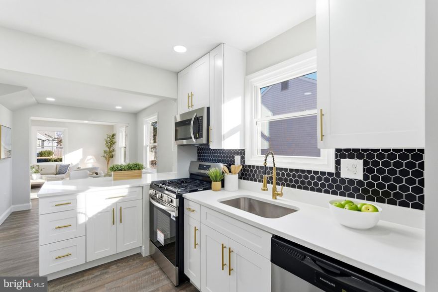 Best in Show! This completely renovated single-family residence is centrally located in Northern Virginia, offering 4 bedrooms, including a spacious upper-level suite with a sitting area and a den/office—perfect for today’s flexible living. The home features 3 fully remodeled bathrooms, showcasing custom tilework throughout. The stunning kitchen is brand new and designed to impress, with stainless steel appliances, quartz countertops, 42" cabinetry, and an oversized pantry. Enjoy the convenience of a brand-new washer and dryer with mudroom access. Upgrades abound, including recessed lighting, luxury vinyl plank flooring, and brand-new high-end carpeting. Relax on the charming front porch, ideal for summer evenings, or take advantage of the walk-out lower level for added living or entertaining space. All major systems have been replaced for peace of mind: Brand new HVAC (2025), Brand new roof (2025), and Brand new windows (2025).  Ideally located near shopping centers, just off Route 50 and Route 29, with easy access to I-495 and I-66—a commuter’s dream! Minutes away from Eden Center, INOVA, and Tyson Corners. Welcome home!