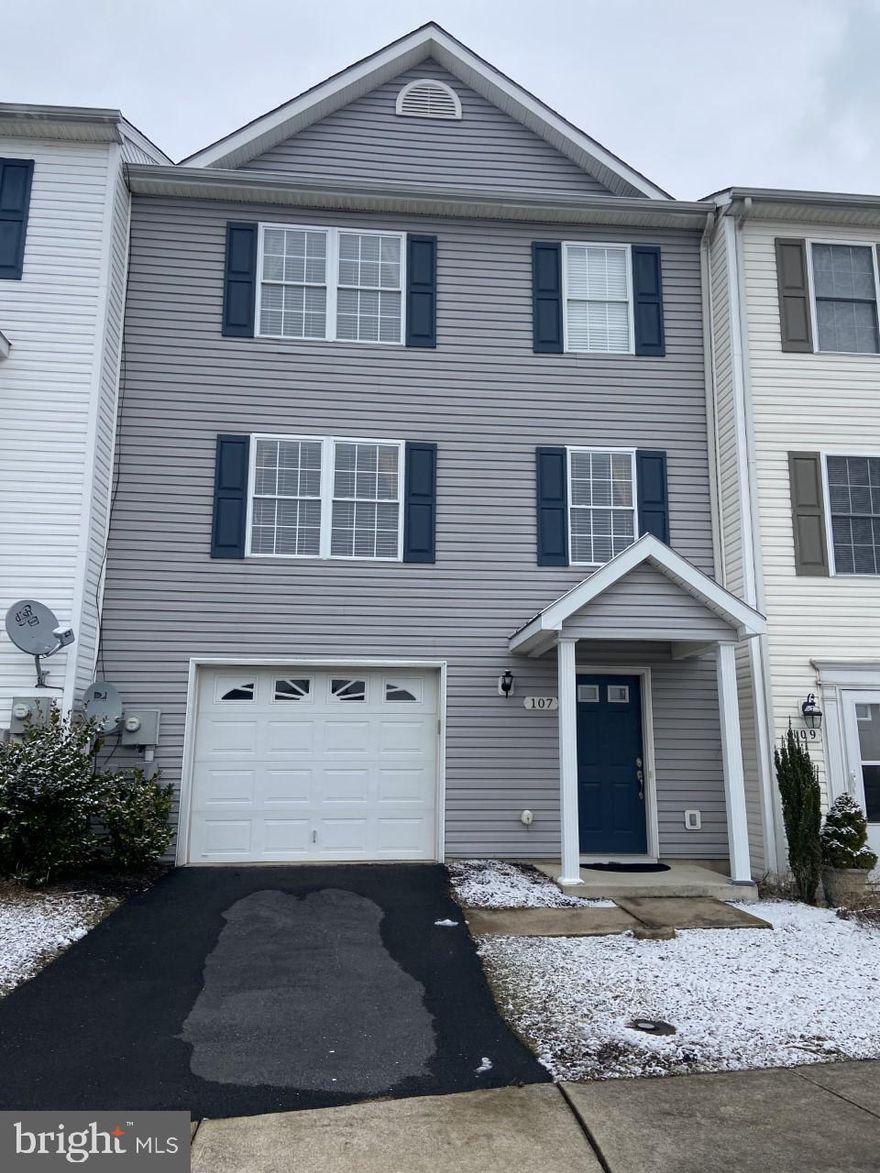 Beautiful, renovated, townhome conveniently located on the east side of Winchester with easy access to I81 & Rt. 7. Less than 1 mile to shopping and dining. Property shows well with exceptional maintenance & many new or newer upgrades. Main level offers huge kitchen with larger than normal pantry & island. Upper level bedrooms are large & light filled. Over sized, separate laundry room. Newer features include roof, siding, stainless appliances, luxury flooring by Shaw, door, toilets, vanities, mirrors, faucets, some lighting, smoke detectors, garage door opener, water heater, blinds & more. . Community features, pool, snow removal & grass mowing. apply online.  Please remove shoes.
Pet Deposit Cat: $300 and Dog: $500 nonrefundable.
Available for occupancy on 08/01/2025