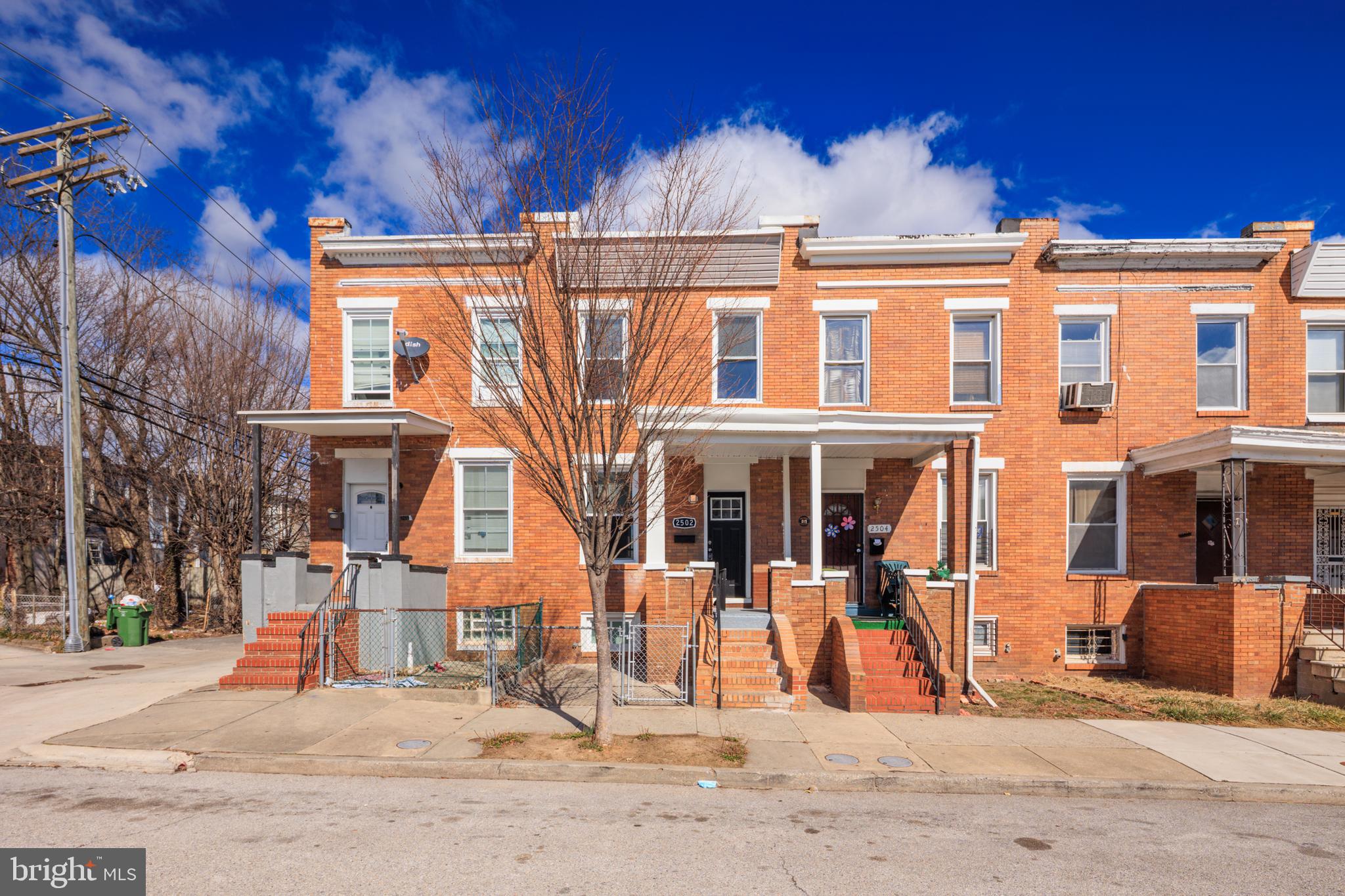 Currently rented by tenant but for sale as an investment property. Stunning all-brick row home with instant equity! Fully renovated from top to bottom, this 3-bedroom, 2-bath gem boasts modern upgrades throughout. Enjoy two beautifully updated bathrooms, a completely finished basement with walk-out access, and a move-in-ready vibe. Equipped with brand-new dishwasher, refrigerator, water heater, and in-unit laundry for ultimate convenience. Don’t miss this turnkey opportunity with built-in value! Also would be a great rental!