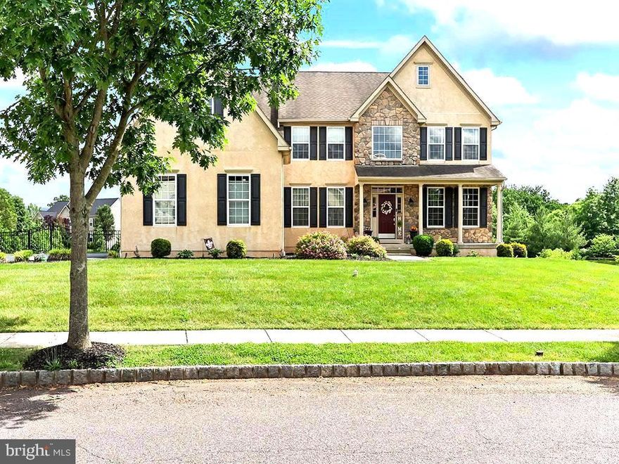 Welcome to 4,793 sq feet of Luxury Living!! This EXQUISITE 5 bedroom Colonial is in the highly sought-after Country Club Estates community, in the award winning Spring-Ford School District. The gorgeous first floor offers a stunning open floor plan ideal for entertaining which includes hardwood floors, 2 story foyer, 2 story family room w/ gas fireplace and a wall of windows that opens to the beautifully upgraded kitchen, with under cabinet lighting. A bright and airy breakfast room w/sliding glass door to deck. Completing the first floor is the elegant dining room & formal living room, office/study, half bath, laundry room and a T-split staircase. The upper level boasts 5 bedrooms including a luxury primary suite with a custom walk-in closet with two additional closets with custom shelving, vaulted ceilings and a luxury primary bath. The walk-out finished daylight basement is an entertainer’s dream! Enormous entertaining area, custom built bar area, half bath & storage galore. The walkout basement leads to an amazing outdoor oasis, 3 year old heated in-ground saltwater pool with a rock waterfall and stamped concrete decking. Spend your days and nights under the custom built pergola listening to the birds or staring at the stars. Stately black aluminum fencing completes the backyard for your dogs to play.  A 3 car garage, large driveway, and professionally manicured landscaping completes this executive style home. This home checks off all the boxes! Schedule your showing and make your offer today!