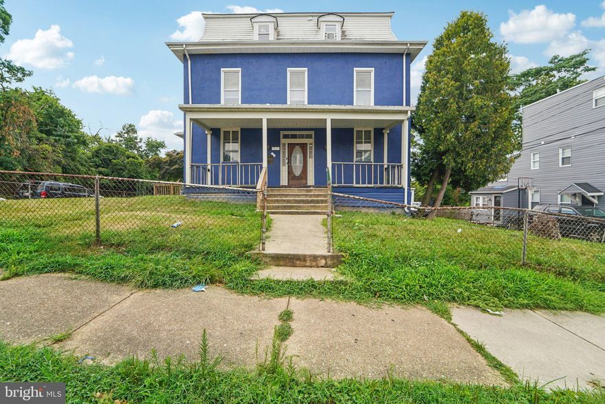 SHOWINGS THURSDAYS @12PM
Location. Location. LOCATION! Nestled in the heart of East Baltimore, this property sits just minutes from  Johns Hopkins Homewood Campus.  Clean on quiet street in Better Waverly.—making it a prime pick for savvy investors, students, or medical professionals alike. Whether you're looking to add to your rental portfolio or renovate and flip, 817 Homestead offers incredible upside potential in a rapidly developing corridor.

Surrounded by ongoing revitalization projects and close to public transportation, shopping, and local eateries, this is a golden opportunity to own in a high-demand area where values are steadily climbing.

Don’t miss your chance to stake your claim in one of Baltimore’s most strategic locations! 4 Unit Building separately metered with off-street parking and 1 car garage.