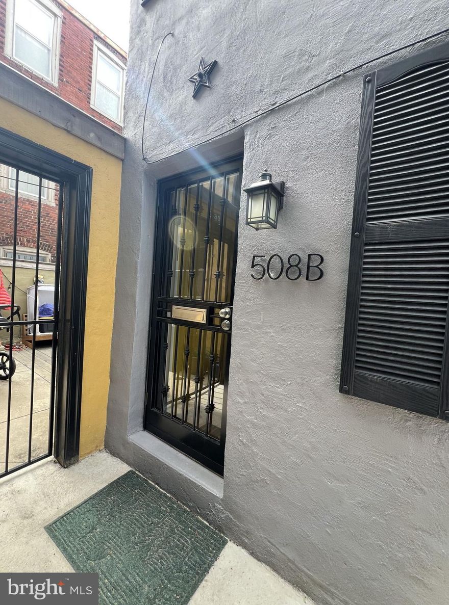 Welcome to 508 Clymer Street Unit B, a beautifully maintained trinity-style home tucked away on a quaint street in a private courtyard setting. This unique residence offers the perfect blend of historic charm and modern upgrades in one of Philadelphia’s most desirable neighborhoods. Step inside to find a cozy and bright living room, complete with a small closet for storage. Follow the classic spiral staircase down to a modern, thoughtfully designed kitchen, featuring light gray granite countertops, white shaker cabinets with pantry space, a tile backsplash, and stainless steel appliances. This level also includes a full-sized washer, dryer, and dishwasher for ultimate convenience. The second floor boasts the first of two cozy bedrooms, complete with an ensuite modern bathroom featuring a subway tile shower, sleek white and gray tile floors, and its own controlled heating—an added touch of luxury. A built-in closet provides ample storage. The third-floor bedroom is a bright space, highlighted by a skylight and a large wooden wardrobe, ideal for all your storage needs. This charming and well-appointed home is perfectly situated in Queen Village, offering easy access to trendy cafés like Three Graces Coffee and Red Hook Coffee and Tea, delicious restaurants like Good King Tavern and Adoro , and beautiful green spaces like Mario Lanza Park and Weccacoe Playground. This home offers so much! Don’t miss your chance to rent a piece of Philadelphia history in this unbeatable location! Tenant is responsible for electric and water. Pets are allowed on a case-by-case basis. No private outdoor space.

https://drive.google.com/file/d/1cxw_ToQB3EO_l4k-zuAdUbLC2qfbn_qy/view?usp=sharing (for VIRTUAL TOUR)