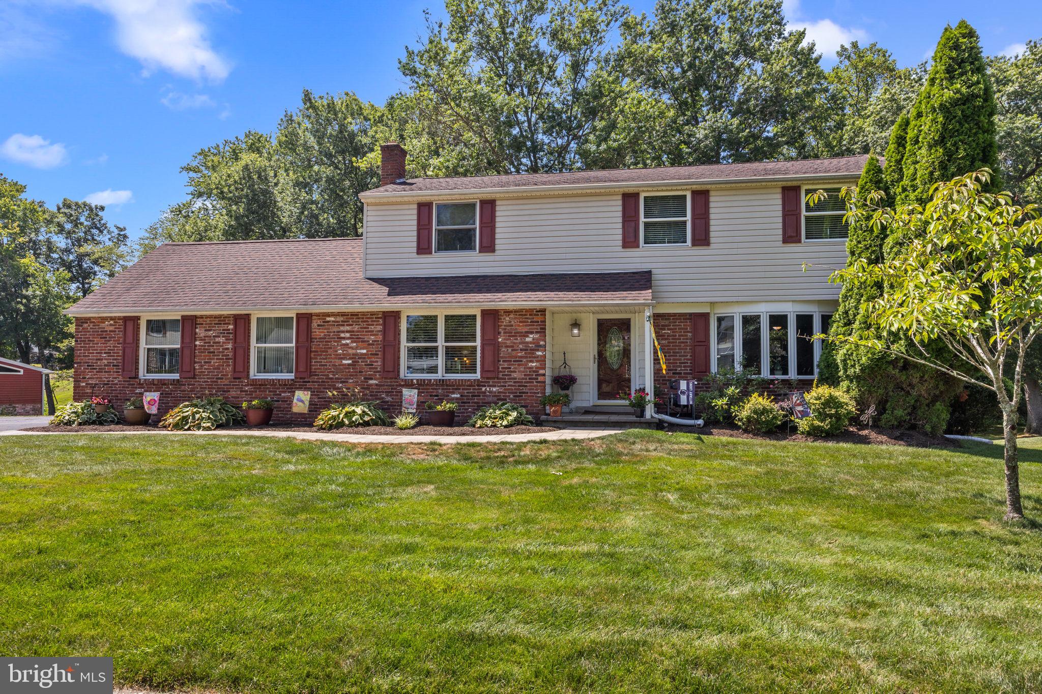 Welcome to this beautiful 4-bedroom, 2.5-bathroom colonial home located in a sought-after Southampton neighborhood within the Centennial School District. Step inside to find a spacious and bright layout, perfect for both everyday living and entertaining. The family room features a cozy wood-burning fireplace and opens to a very large Trex deck, where you can relax and take in the scenic views of the stream and wooded backyard. The kitchen, formal dining and living room spaces also offer plenty of room to gather. The large laundry room, half bath and entrance to the 2 car garage are located adjacent to the family room.
Upstairs, there are 4 bedrooms and 2 full bathrooms. The primary bedroom is very spacious and includes its own ensuite bathroom.
A full basement provides extra storage or potential for finishing. This home combines comfort, space, and a beautiful setting—ready for you to make it your own. Make sure to schedule a showing, or stop by our open houses this weekend.
