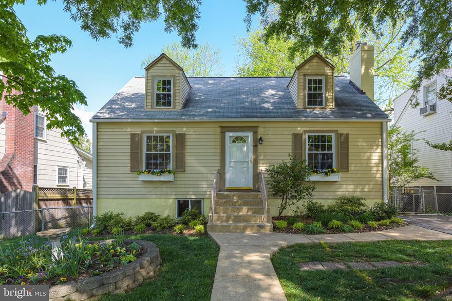This IRRESISTIBLE 1940’s Cape Cod, lovingly lived in by only one
family since 1968, is the jewel box you have been waiting for!
Beautifully sited on a lush lot in the heart of North Arlington, and in the
Yorktown High School pyramid, this dream location means you are
enviably close to shopping, dining, transportation and so much more.
How about a walk score  of  83 to really entice you?
You love the story book appeal of the exterior, right? And, it is such a
“cozy” looking house from the curb, yet wait till you see the sun
drenched main level! The house is much larger inside than it appears, as
the traditional Cape Cod Floor Plan: Living, Dining, Two Bedrooms and
a Full Bath, has been masterfully expanded to include an ultra spacious
Kitchen/Family Room and second Full Bath. A large Deck, with
awning, opening from the Family Room, is perfect for outdoor
entertaining.
The Upper level features a third bedroom, and a remarkably versatile
loft space, ideal for an office/nursery/studio/man “cave”. The 
lower level Recreation Room and fourth Bedroom/Office add to the amazing
livability of this Arlington gem.
A large, level and completely fenced backyard features a storage shed
for tools, gardening equipment, lawnmower, etc. The stunning paver
driveway can accommodate two cars. Don’t miss the Special Features
attachment which lists all the remarkable details on the numerous
updates you can enjoy right now.