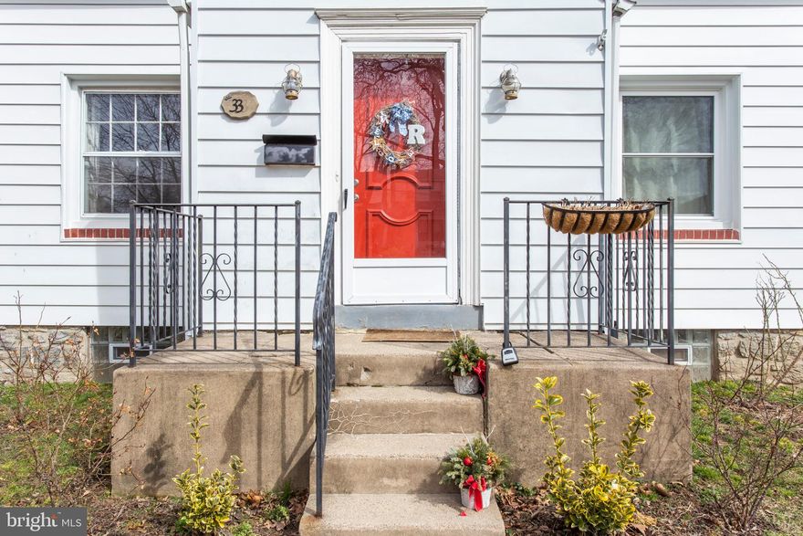 Welcome to 33 S. Sycamore Ave in the Aldan section of Clifton Heights. This charming Cape Cod home is ready to be yours. This well-maintained home located on a quiet street offers many amenities. You are welcomed by a quaint vestibule which leads into the home. The sun-drenched living room allows itself for easy entertaining or hanging out on a cozy night while enjoying the crackling of the wood burning fireplace. The first floor master bedroom features a shiplap wall and sliding glass doors to the rear deck. This room also could be used as an office, den, art room or play room. The efficient updated bathroom features a pedestal sink, white subway tiles and glass enclosed stall shower. The Galley Kitchen is outfitted with classic white finishes and appliances and offers plenty of cabinet space. The large basement is the whole footprint of the home and offers laundry, mechanicals and potential to be finished.The Second floor boasts an updated bathroom with classic white tile a newer sink and vanity and ceramic tiled floor. The two bedrooms are rather large, bright rooms that include ample closet space and updated vinyl windows.The landscaping surrounding the exterior of the home has many different blooming flowers. Off the back of the house is a large deck overlooking the fenced in spacious backyard, which has ample space to entertain on those weekends in the summer. There is a car garage in the Fenced yard that could be a versatile space ie  SHE SHEDWalking distance to the regional rail line into Center City, Aldan Elementary school and playground and park located on N. Sycamore. This home is also on the 4th of July parade route, so you can celebrate our Nation s Independence form the comfort of your own home.