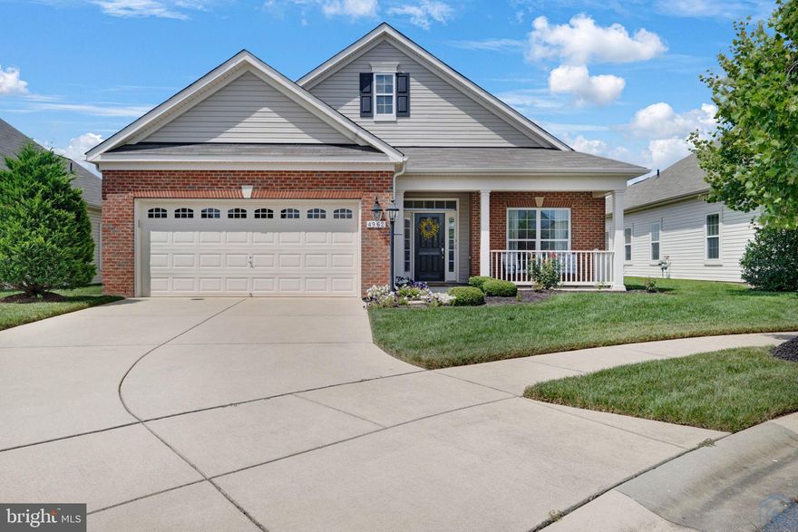 PRICE ADJUSTMENT $450K. Located in the highly sought after Heritage at St Charles 55+ community, this exceptionally beautiful, well-maintained 3 bedroom, 2 full bath home shows the pride of homeownership.  A prime location, conveniently located near medical professional buildings, dining, shopping and major transportation; this home offers the perfect combination of convenience and ease.  And as an added bonus for the golf enthusiast,  it is situated directly across from the 18-hole White Plains Regional Golf Course.  The home presents endless possibilities  with spacious living  for entertaining friends and family or just relaxing and enjoying the tranquility. The open floor plans allows for natural light to fill the rooms creating a warm and inviting ambiance. Also it features an oversized two-car garage providing space for parking, storage, or any other project requiring extra room.  
The community presents a range of amenities for the 55+ lifestyle to include walking trails, a clubhouse, fitness center with in-door pool and an opportunity to meet new friends through the planned community social activities.

Just Imagine how you would feel if you missed out on this piece of paradise!  It won't last long and you could be in your home sweet home and settled by the holidays.