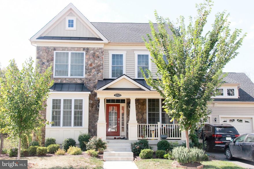 Stunning & Gorgeous 4 bed/3.5 bath home with amazing open floor plan and finished basement!  Fully Finished Basement with Home Theater Setup (equipment not conveyed) and Wet Bar! Back to wooded trees! Very close to future Moorefield Metro Station!                         Prime Location!Great School District!Walkable distance to Restaurant's and Groceries!Home with amazing open floor plan and finished basement! The gourmet kitchen features professional grade stainless steel appliances!Kitchen overlooks family room with recessed lighting!Expansive Master Suite!Fully Finished Basement with Home Theater Setup Wet Bar in Basement Back to wooded trees! Very close to future Moorefield Metro Station!A truly family home!