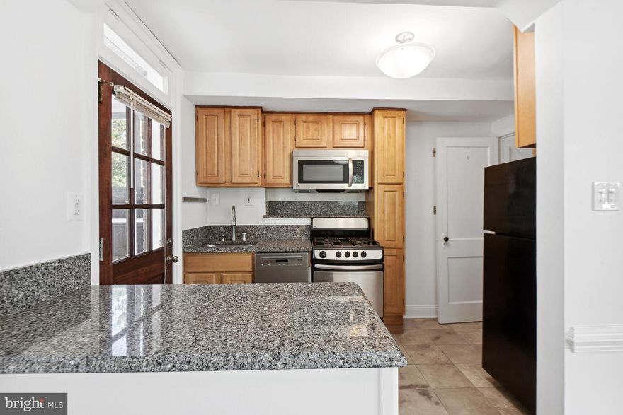 This FABULOUS FRESHLY PAINTED END UNIT TOWNHOME is an absolute charmer with all the modern conveniences in the ideal Old Town location!  Only a 10 minute walk to the waterfront, close to King Street Metro & bus, and just steps from local dining hotspots.  Completely renovated kitchen with granite counters and stainless steel / black appliances open to the dining and living areas.  Perfect entertaining space for larger gatherings with rear porch overlooking the fenced rear courtyard complete with sunny patio.  Tons of architectural details including gleaming hardwood floors, crown moldings and plantation shutters on the upper level.  Two upper level bedrooms with ample closet space including a primary bedroom with two closets.  Two renovated spa-like baths with custom tile, one up and one on the lower level. Lower level bedroom perfect for guests or use as a home office or home gym.  So many possibilities to fit your needs. Ample on street parking and storage with two outdoor sheds.