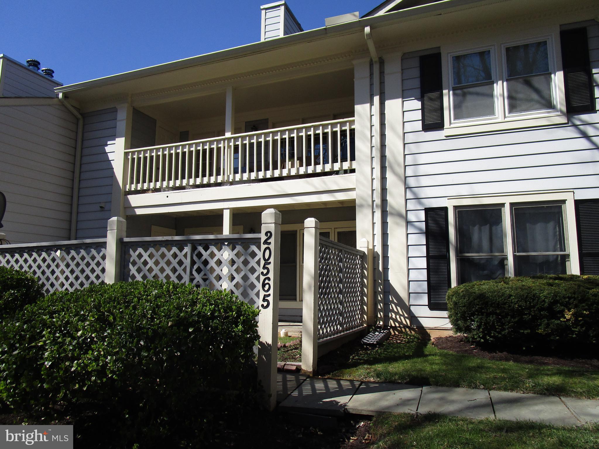 Updated 2 Bed/2 Bath lower level condo in Germantown! Features include a spacious living room/dining room combo with hardwood flooring and decorative wood fireplace with additional storage/display shelving. The galley style kitchen is fully equipped and offers a mounted microwave, plenty of countertop workspace and ample cabinet storage. A full hall bath with custom tiled flooring and bath enclosure leads to 2 large bedrooms, including a master bedroom with walk-in closet and built-in shelving as well as a second full bath with tiled flooring. Enjoy spending time outdoors in the beautiful front yard garden patio which also has access from the master bedroom!
Local Attractions:
- Seneca Creek State Park: A sprawling park offering a variety of outdoor activities, including hiking trails, boating, fishing, and picnicking, with scenic views of the lake and nature.
- BlackRock Center for the Arts: A vibrant cultural center showcasing a diverse range of performances, including music, dance, theater, and visual arts exhibitions.
- Butler's Orchard: A charming farm that offers seasonal activities such as fruit picking, hayrides, corn mazes, and a petting zoo, providing a fun and educational experience for all ages.
- Germantown Town Center: A bustling shopping and dining district with a variety of retail stores, restaurants, and entertainment options, creating a vibrant community hub.
- South Germantown Recreational Park: A large park featuring sports fields, a splash park, adventure playgrounds, a miniature golf course, and indoor facilities for sports and recreation.
Nearby Highways:
- Interstate 270: A major highway connecting Germantown to the surrounding areas, including Rockville, Gaithersburg, and Washington, D.C., providing convenient access for commuters and travelers.
- Maryland Route 118 (Germantown Road): A local road that runs through Germantown, offering access to various residential and commercial areas, as well as connecting to other major roadways.
Pets considered on a case by case basis with an additional pet deposit.