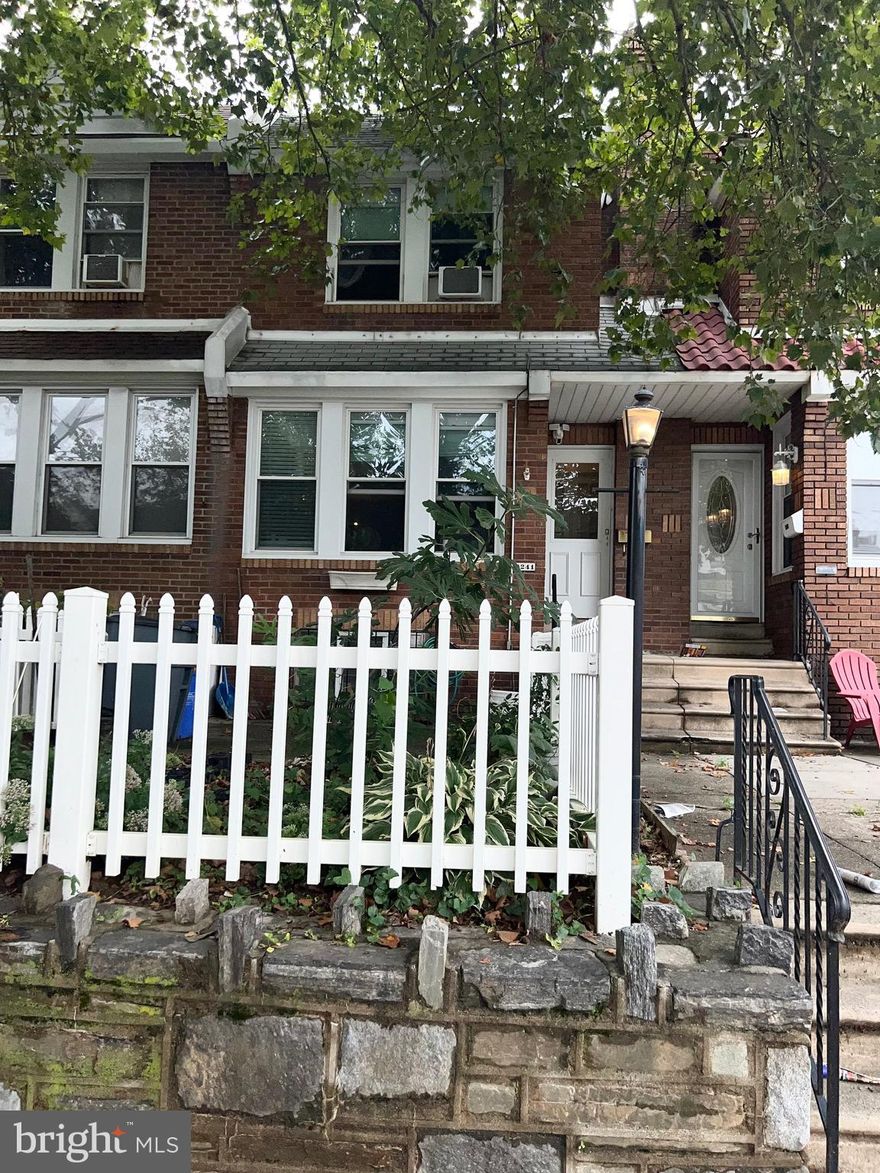 Very well maintained huge row located in the quiet tree line Street of the Mayfair calls for all home buyers.  1 block away from the prosperous section of the Frankford Ave, walking distance to Bank, Shopping center, Restaurant... Entry  the foyer door , you will be impressed by the green plants and tasteful decoration.  This beautiful home features 3 large windows on the 1/F front wall brings in fresh air and lot sun light.  Newer solid Bruce Brand  hard wood straight thru  the 1/F and 2/F which is shining as the owner cleans the house spotless. The extended kitchen equips with lots of cabinets , shelf, gas cooking, exhaust fan. there is also a extra storage room provide more spaces. Walk out the sliding door, there is a deck with rain shed, design for the tea area. The deck is expanded further to make it one of the biggest decks in the block.  2/F there are 3 very spacious bedrooms , hall way full bathroom with title wall and floors. The is a private full bathroom in the master bedroom . The garage door has been knock down to make a completed finished open concept basement with ceramic tiles floor all the way thru the exit on the rear door. Separate laundry room with name brand washer and dryer. The gas furnace has been replaced 4 years ago , the hot water heater is 2 year old. Newer Washer and dryer is 1 year old.  Private parking in the back yard with fence around it. A Must see for the home buyers!