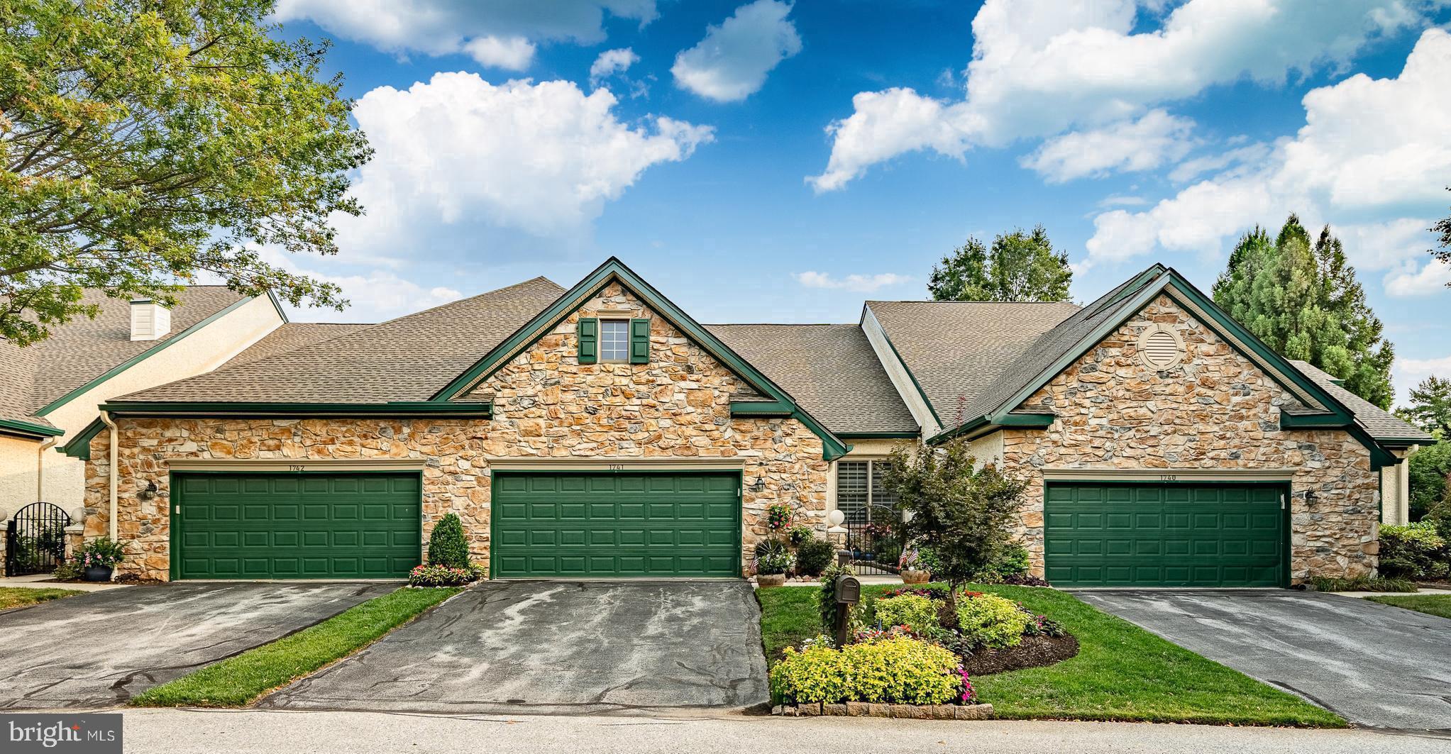 You may well know about the renowned, amenity-packed, over 55 community of Hershey's Mill, but you've never experienced what 3-Bedroom, 3-Full Bathroom, 3,000. Square Foot 1741 Yardley Drive has to offer. Enjoy a total of 4,500. square feet of living space all 3 finished levels combined. You'll find Yardley prominently placed in a newer, desirable phase of the community. Welcome to your $150,000.+, 3-Level, new renovation. The home not only puts a quality renovation on display, but the entire interior is coordinated! A transitional medley of soft blue-greys, clean whites and polished metals guide you on a journey from space to space. Modern, but not over-done contemporary, this home sets the new standard for the lifestyle that is Hershey's Mill. As you both approached the home and relax on your back deck under your remote controlled awning, you will be serenaded by an oasis of beautiful garden flowers and ornamental shrubs. Upon coming in the front door you immediately sense grandeur with the open floorplan, defining staircase and 25' ceilings. UPGRADES: 2022 - 9/2025. *Including, but not limited to: Real Hardwood Flooring, Wall-to-Wall Carpeting, Whole House Neutral Repaint, High-End Lighting Fixtures and Hardware, Kitchen - Including Stainless Steel Gerhards Appliances, Finished 1,500 Square Foot Lower-Level, Primary Suite Closet, New Roof 2024, New A/C Unit 2023, New Electric Deck Awnings, New Water Heater 2023, Water Filter 2023, HVAC 2023, Whole House Humidifier 2023, Lower-Level Recessed Lighting 2024. Unpictured is an enormous storage/utility room on the lower level with 12' ceilings. This property likely has the same if not more abundant storage space than your current residence. Available amenities include 24-hour on-site security guardhouse and patrol, sensor car entry, two-way call emergency buttons, smoke detectors connected to the telephone security system, community sewer, snow removal to your front door, Verizon FIOS phone, TV and internet, trash removal, outdoor heated pool, tennis, pickleball, bocce, walking trails, community center, library, game room, community gardens, woodshop and much more! Hershey's Mill Golf Club features an 18-hole, par-71 course, designed as a challenging championship-style layout. The course offers multiple tee options and was designed to provide a scenic, secluded golfing experience for members within the surrounding community. To visit Hershey's Mill, travel to the main entrance at 1500 Greenhill Road to gain access from the guard. Schedule your tour today!