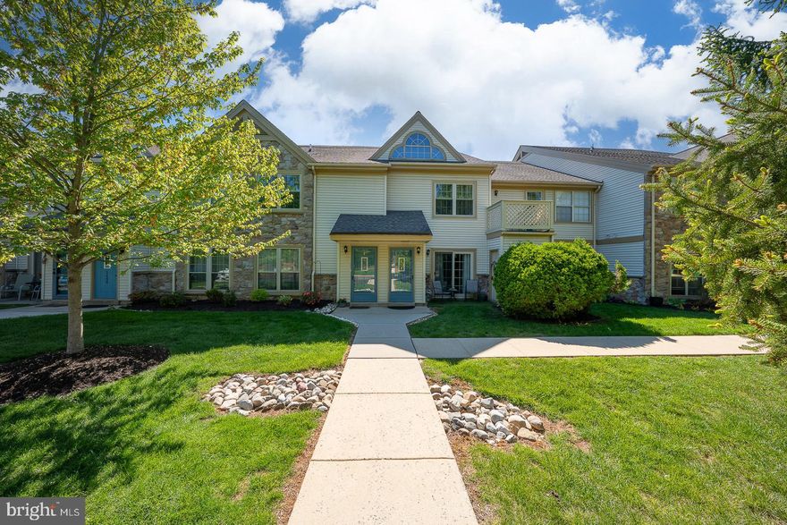 Welcome home to easy living in Montgomery Brook! This almost 1300 square foot bright 2nd flr Condo features 2 Beds, 2 Full Baths,  and a stair lift for added accessibility.   Step inside to soaring Cathedral ceilings and an Open-Concept layout filled with natural light and added living space in the expansive Loft. The spacious Living and Dining areas flow seamlessly into the updated Kitchen, creating an inviting space perfect for both everyday living and entertaining. Just beyond, a private Deck provides a retreat—ideal for morning coffee or unwinding at the end of the day.  The Primary Suite features a generous Walk-in Closet and a Full Bath, complete with a jetted soaking Tub and a separate Stall shower. On the opposite side of the home, you’ll find a 2nd bedroom and a 2nd Full Bath, offering a thoughtful layout with privacy for guests or family.  The main level is complete with a Laundry Room.  A versatile Loft overlooking the Living Room adds valuable bonus space—perfect for a home office, fitness area,  family room, guest area, or what meets your needs.  There is also a large Storage room by the Loft as an added convenience!  Enjoy a low-maintenance lifestyle with the community association covering lawn care, snow removal, water, sewer, and trash. Residents also have access to fantastic amenities, including a pool, clubhouse, tennis courts, and pickleball.
Ideally located near major shopping, grocery stores, and Route 422, with easy access to the charming downtowns of Royersford and Phoenixville. Just seconds from Spring Ford Country Club as well.
Light-filled, spacious, and thoughtfully designed—this home offers the perfect combination of convenience, comfort, and community.