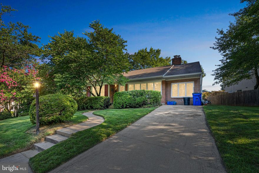 Don’t miss this opportunity to own in the coveted Bethesda community of Maplewood. This property offers 4 large bedrooms and 3 full bathrooms. As you walk into this split level house you will find a very large living room, formal dining room, kitchen and a bonus den/rec room but with a little work this can be a 5th bedroom.  Upstairs you will find 3 bedrooms and 2 full bathrooms.   On this level, you can also go up a small ladder to a bonus room that you can be used for a playroom, workout room, office or with a little work another bedroom!!  Heading downstairs you have an oversize family room an on-suite, equipped with another bedroom, sitting area and its own bathroom. This property boasts of lots of natural light cathedral ceilings and a nice layout.   The backyard hosts a nice patio and decent size backyard.   On the side of the house is a storage area under the house perfect for lawn equipment.  The road is very quite and there is plenty of street parking along with the long driveway.   You are in walking distance to the Maplewood-Alta Vista Local Park (pictures are shown in the listing).   Very close to bus stops, the metro, NIH, shopping, restaurants and downtown Bethesda.    Open House  Sunday from 2-4pm!!