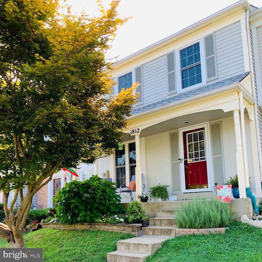 Welcome home to this gorgeous porch front townhome located in the sought after community Village of Thomas Run.  This spacious home will not disappoint, with light filled rooms and three finished levels.  Beautiful kitchen has painted cabinetry, modern hardware and updated stainless steel appliances.  Take the fun outside for a BBQ on the large deck overlooking a spectacular fence yard. The sunken living room and formal dining room are the perfect place for entertaining.  End the day in the upper level, which boasts a lovely primary bedroom with an amazing bathroom and jacuzzi tub. Make your way to the partially finished lower-level, perfect for watching your favorite sports team or snuggling up and watching movies. The patio provides a shady retreat to relax and enjoy the private space.  Plenty of overflow/guest parking, A must see with lovely updates throughout. Your Journey Home Begins Here...