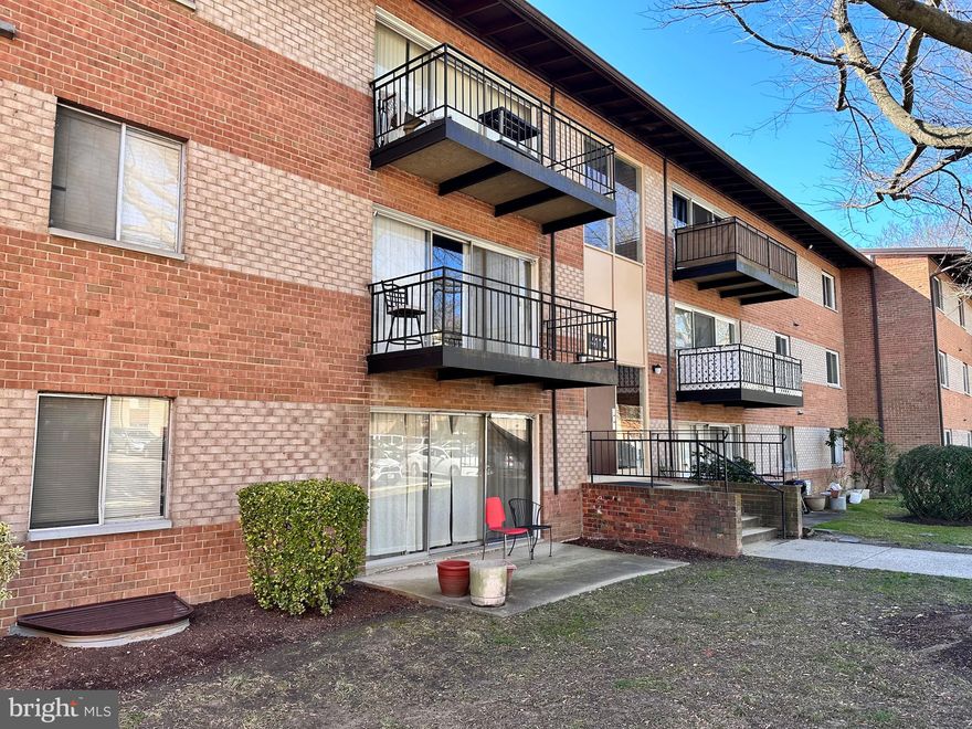Gorgeous 2BR/1BA Condo Conveniently Located Inside the Beltway! Updated kitchen w/ white cabinets, SS appliances. Sunny open living/dining area w/ walkout to large balcony. Peaceful view of grassy area, trees & Pool! LVP flooring & new ceramic tile flooring in kitchen & bathroom. Freshly painted. Extra storage in basement. Ample parking. Great community w/ Pool & playground. Condo fee incl Utils! Mins to Inova. Easy access to Columbia Pike & Little River Turnpike shopping & restaurants!