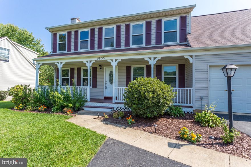 Colonial 3 Bedroom 2 Full 2 half bath, granite kitchen SS/appliances, hardwood floors, formal living room w/slider to deck, New Carpets throughout, large Master suite w/sitting room, Master bath has separate tub/shower, bedroom 2 and 3 on upper level, large fenced backyard, play equipment, fully finished basement w/ half bath, slider to walk out backyard, great location to shopping a must see home