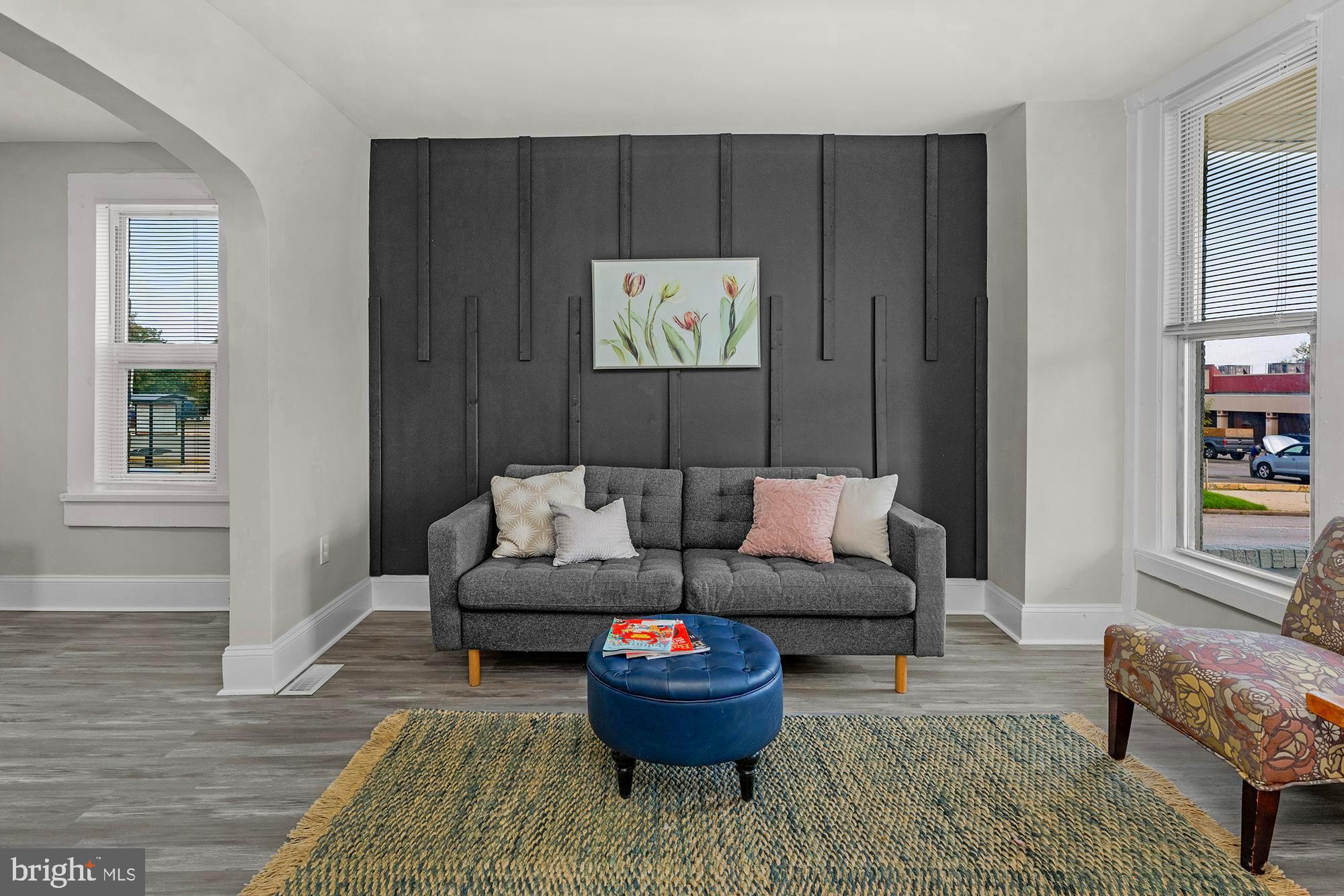 Welcome to 456 Ilchester Avenue, a beautifully updated home located in the heart of Baltimore’s Harwood neighborhood, ideally positioned between Waverly and Charles Village.
Step inside to a freshly renovated main level featuring custom tray ceilings, a designer accent wall, and all-new luxury vinyl plank flooring. The modern kitchen is a true highlight with sleek cabinetry, a bold hexagon tile backsplash, an oversized island, and walk-out access to the backyard—ideal for entertaining or everyday living.
Upstairs, you’ll find a spacious primary suite with a beautifully updated en suite bathroom, plus two additional bedrooms and a fully renovated hall bath.
The large unfinished basement provides abundant storage space or future customization potential. A brand-new HVAC system ensures year-round comfort and energy efficiency.
Enjoy the convenience of being just minutes from Johns Hopkins University Homewood Campus, Waverly Farmers Market, and a variety of local shops, restaurants, and parks. Lake Montebello and MedStar Union Memorial Hospital are also nearby, offering outdoor recreation and essential services.