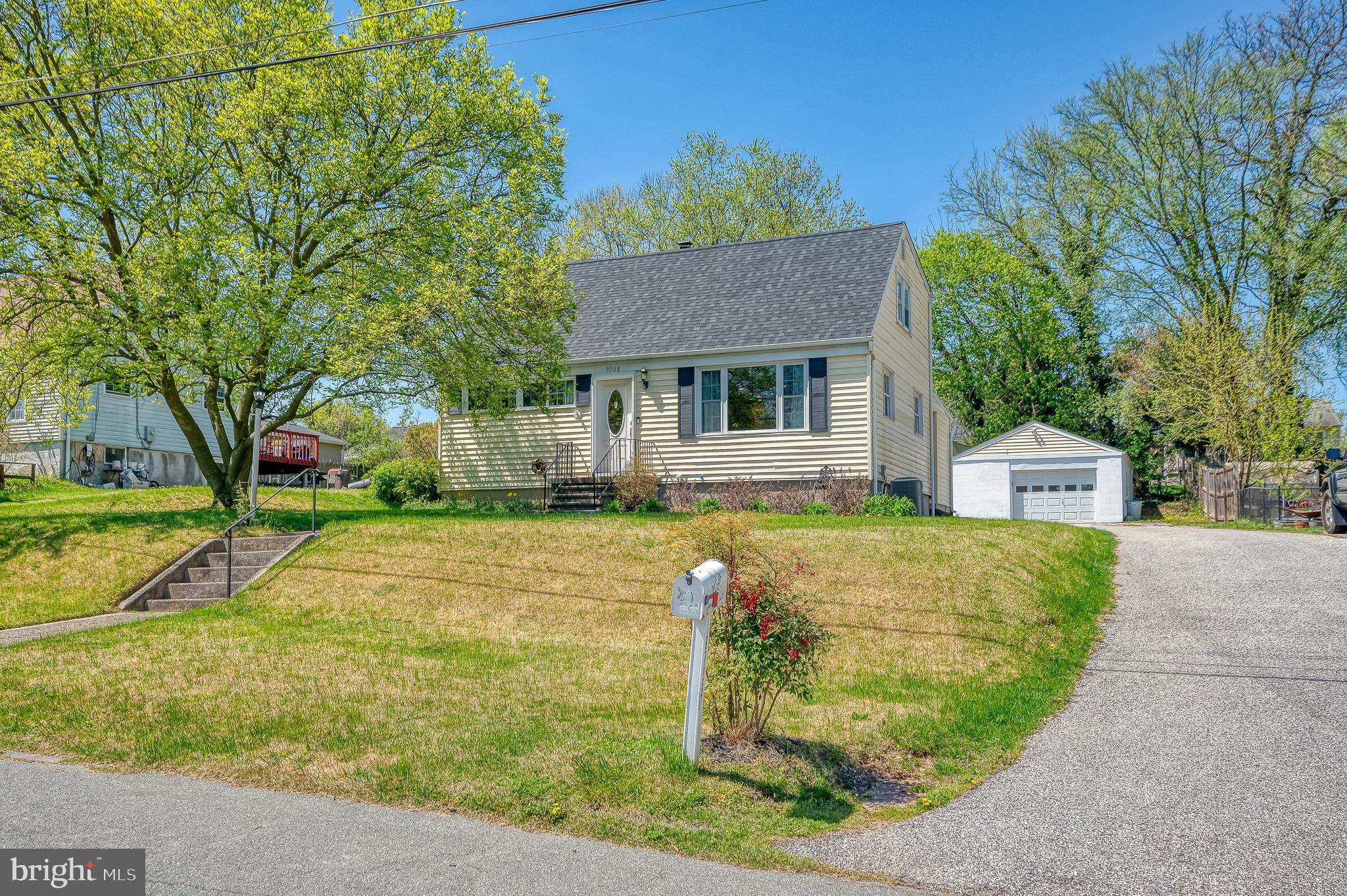 ** An Offer Deadline is set for Sunday 4/21 at 6:00 pm.** The seller will make a decision early on Monday.Photos tell a great story. Long Time Owner. Updated and well taken care of Cape Cod with 4 bedrooms 2 baths that sits at the end of a quiet cul-de-sac. The kitchen has been updated with loads of cabinetry space. Movable Island, and Granite Counter-tops, Stainless Steel Appliance and Gas stove. An Addition off the kitchen runs the length of the house, this Bright and Sunny room would make a great family room or work from home office space the options are endless. One main level bedroom has been converted to a laundry room but could easily be converted back into a bedroom. Main level Bath with walk or roll in shower, The upper level has 2 large bedrooms and an extra large bath. An extra laundry hook up is located in the fully finished walk out basement. The yard is level in the back and the extra large detached garage and off street driveway parking would make a great workshop for a car enthusiast. Zoned heat and A/C, with a mini split system in the addition. Lots of square footage. feels like more square footage then the tax record stats. Don't miss this one!