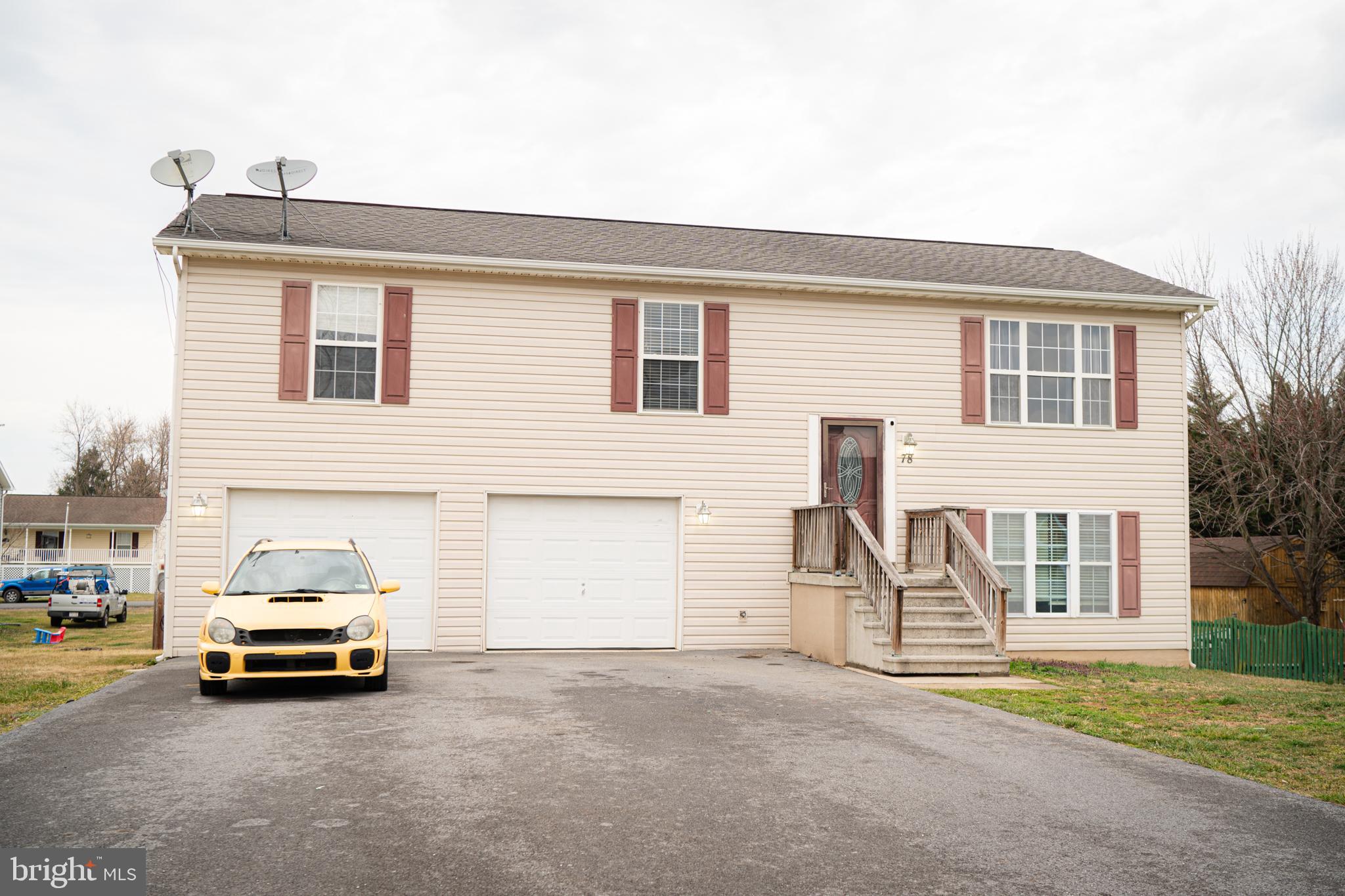 Great opportunity to own this fabulous split-level 3-bedroom, 2-bath home in the north end of Martinsburg. Enjoy hardwood flooring throughout the home. The kitchen features lots of fresh upgrades. Family room in the furnished basement with large open windows. Two-car garage with plenty of storage. Ready to move in.