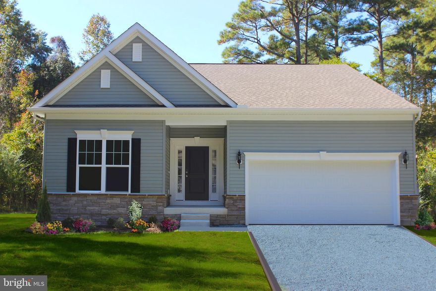 Sussex Model Elevation "B" offered by Gemcraft Homes. Ready for immediate occupancy. One of Gemcraft Homes newest and most popular house plan designs.  The Sussex boasts single level living at its best! Featuring 3 bedrooms and 2 full baths, 1795 sq ft., 2 car garage. Home offers an open concept floorplan with an airy great room that adjoins the dining area and kitchen. Features include:granite countertops, 42" cabinets, 9' Ceilings, SS Appliances & Fireplace. The owner's suite includes an abundance of space with walk-in closets and private bath.   Pictures may have upgraded features. Call today for your private showing.  Captains Cove is located on Virginia's Eastern Shore and conveniently located close to major Metropolitan Areas along the East Coast.  Within 3 Hours of Baltimore MD/Washington DC/Philadelphia PA, 5 hours from New York, 1 Hour from Ocean City MD, 2 hours from Virginia Beach/Norfolk/Hampton VA and only 20 minutes from the notorious  Chincoteague Island VA.