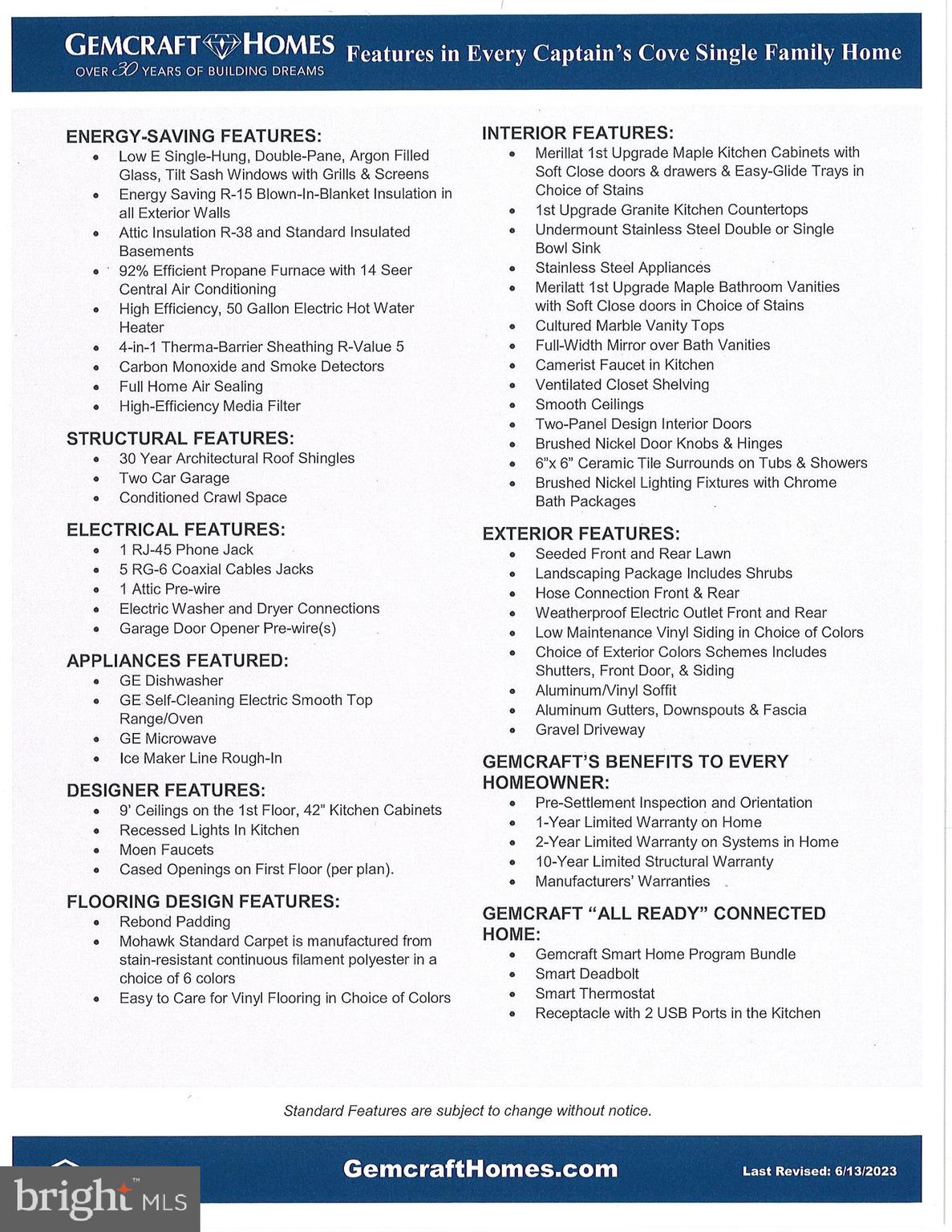 CAPTAIN'S COVE - Residential