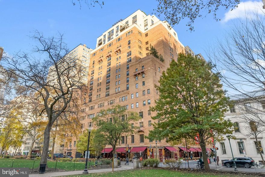 Welcome to #1004 at Parc Rittenhouse on Rittenhouse Square. This one bedroom, one bathroom unit features natural light, hardwood floors, a sizable bedroom with ample closet space, modern kitchen with stainless steel appliances and upgraded countertops, in-unit washer/dryer, and a full bathroom with marble finishes. Parc Rittenhouse residents enjoy a full suite of luxury amenities including a 24-hour doorman, fitness center, resident lounge with pantry, and a media room. The rooftop pool provides a true retreat, complete with an expansive deck, children’s pool, and hot tub. Garage parking is available for an additional fee. Enjoy premier dining options on the ground level —all just steps from your front door. Unit is leased until 5/31/27 at a monthly rate of $2,150.  Please reach out to Listing Agent for more details.