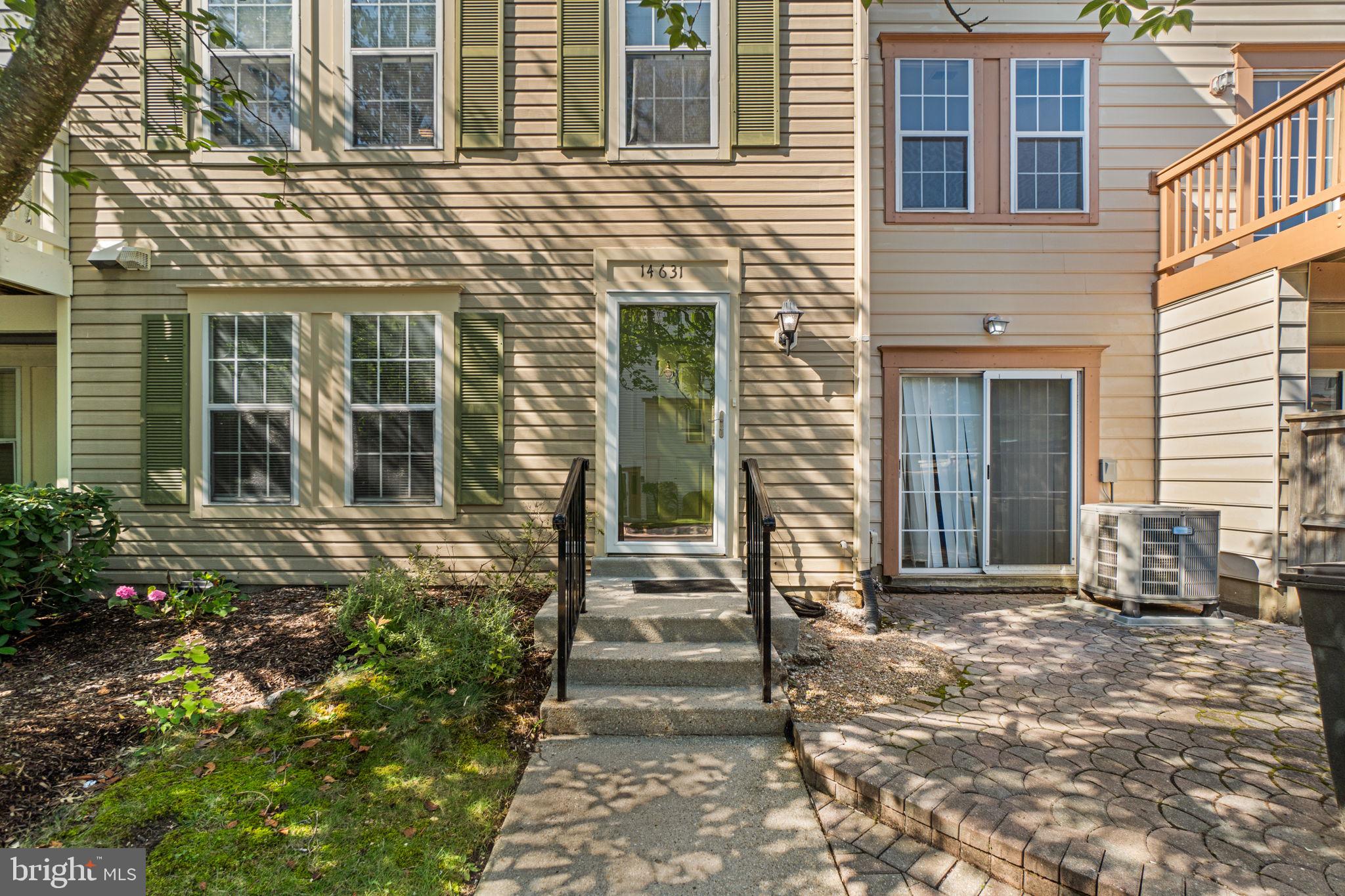 Rare 4 Bedroom Townhome in this sought after community! Back on the market after loan officer messed up and financing fell through. This beautiful townhome provides plenty of space with 4 bedrooms, 3 full bathrooms and a half bath - recently remodeled, and Hardwood Floors throughout!. The open floor plan connecting the kitchen and living/dining room is the perfect place to connect with family and friends. The kitchen shines with stainless steel appliances, brand new stove, and beautiful countertops. The first floor features a large bedroom with direct access to the patio and a private bathroom with a shower, or this could be a second family room. The second floor has Brand New Clothes Washer and Dryer and 2 spacious bedrooms. The top floor features a private Huge Master Bedroom Suite. It's easy living in this community because maintenance of townhome structure, exterior, and roof are taken care of by homeowners' association. Nestled in a very quiet part of the community, this home offers the perfect blend of tranquility and convenience in a community with Tennis Courts, a Beautiful Swimming Pool, Tot-lots and more in a very convenient location close to many restaurants and shops. ACT FAST to make this gorgeous home yours! The last time a 4 bedroom home was on the market in this community was more than 2 years ago and it sold very quickly.