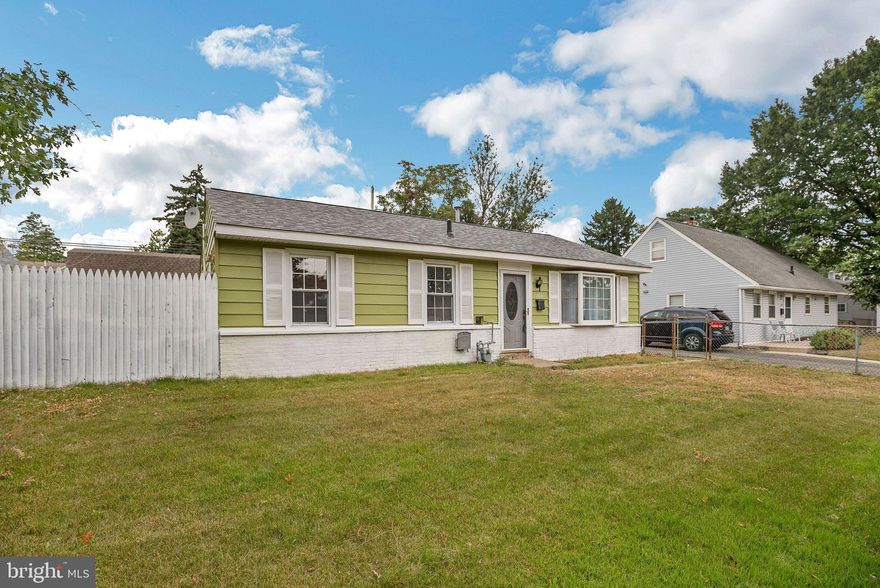 Stunning Four Bedroom Ranch for Sale in Croydon, PA!
 Welcome to this beautiful four bedroom ranch-style home, perfectly situated in a quiet neighborhood in 
Croydon, PA. With its ideal location, modern amenities, and spacious design, this stunning property is a 
must-see!
 Interior Features:- Four generously sized bedrooms with ample closet space- Newly remodeled bathroom with modern fixtures and finishes- Updated kitchen boasting:- Stainless steel appliances- Granite countertops- Plenty of cabinetry and countertop space- High-Velocity Air Conditioning (HVAC) system for efficient temperature control
 Exterior Features:- Large backyard perfect for outdoor entertaining, relaxation, or gardening- Nice large storage shed for additional storage needs- Newer roof for added peace of mind- Quiet block location, close to local amenities
 Don't Miss Out!
 Schedule a viewing today and make this stunning ranch-style home yours!