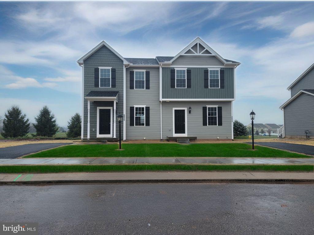 *For a limited Time Rates starting at 3.99% on Quick Delivery Homes!!!
The Delray II offers the same smart, open floor plan as the original Delray—just with a little more flair on the exterior. With board & batten shutters, a large gable with decorative pediment, shake siding, and vertical accents, this home has serious curb appeal.
Step inside to discover a bright and open first floor with 9’ ceilings and durable Luxury Vinyl Plank flooring throughout. The spacious living room flows into a well-appointed kitchen featuring granite countertops, 36" espresso-stained cabinets with crown molding, a center island, and stainless steel appliances including an electric range, microwave, dishwasher, and garbage disposal. The adjacent dining area includes a 6-foot sliding glass door, offering easy access to a future optional 6x12 composite deck or patio, depending on lot.
Upstairs, the layout is just as impressive. The owner’s suite features a large walk-in closet and a private bath with a 5-foot shower unit with a built-in seat. Two additional bedrooms each have their own closet, and the second-floor laundry closet makes laundry day a breeze.
The Delray II also includes a large unfinished basement, giving you the option to expand your living space now or later. Natural gas heat, public water and sewer, and energy-efficient construction round out this fantastic home.
Whether you're starting your journey as a homeowner or looking for a fresh start, The Delray II delivers style, function, and value in a location you'll love.
*Acrisure Mortgage, LLC is not affiliated with JA Myers Homes. JA Myers Homes is not a lender, mortgage broker, or loan servicer. This is an advertisement of and prepared solely by Acrisure Mortgage, LLC . *Offer only available on select homes sold by JA Myers Homes in Adams and York County Pennsylvania, area. Offer is available for eligible homes put under contract on or after July 2, 2025, and on or before August 30, 2025, and which are closed on or before September 2, 2025. Programs, rates, program terms, and conditions are subject to change without notice. This flyer is for demonstration purposes only. All products are subject to credit and property approval. See an Acrisure Consultant for details. Acrisure Mortgage, LLC is not acting on behalf of or at the direction of FHA/HUD/VA or the federal government. This is not a commitment to lend. Reduction in payment is the result of builder concessions used to buy down the rate and are not guaranteed by Acrisure Mortgage, LLC or any builder. Loans must be closed by September 2,2025 to qualify. This forward commitment requires a minimum credit score of 640; exceptions may apply for lower scores. Acrisure Mortgage, LLC NMLS#152859. Georgia Residential Mortgage Licensee # 33248. Corporate Office: 189 S. Orange Ave, Suite 970, Orlando, FL 32801