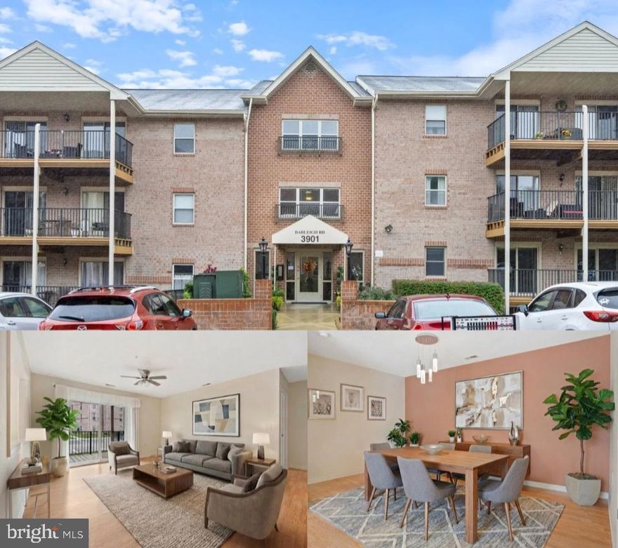 Beautifully maintained condo in the community of Silver Ridge! Located on the main floor with no steps and offering 3 beds and 2 baths. Laminate flooring in the main living areas and new carpet in the bedrooms.

Sliders in the living room and kitchen bring in natural light and access to your covered balcony. The kitchen has creme wood cabinets, solid surface counters, a pantry and table space as well as more space in the dining room. 

The primary suite has a walk-in closet and private bathroom with a walk-in shower and linen closet. 

Laundry in the unit. New windows in 2025.

Enjoy low-maintenance living in a secure brick building with intercom entry, elevator, plenty of parking and no through traffic. Convenient to shopping, dining, parks, and major commuter routes.