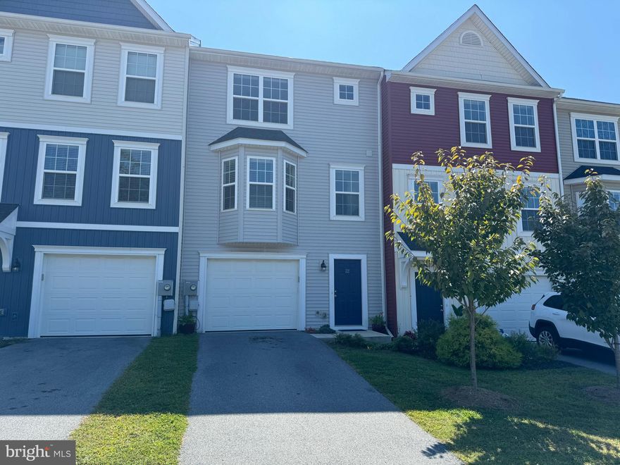 Rental available for quick delivery! 22 Perfecta place is located in the Bridle Creek subdivision. This interior unit townhouse features 3 bedrooms and 2.5 baths. Lower section has a bonus room with private laundry (washer and dryer included). Upstairs features a well maintained kitchen with bay window, stainless steel appliances, and luxury vinyl floors. Open concept dining/living room. Right off of the living room you have a deck overlooking a fenced yard. The community has several amenities including a walking trail, fishing pond, basketball court, pavilion, and playground. Schedule your showings online or directly with listing agent.