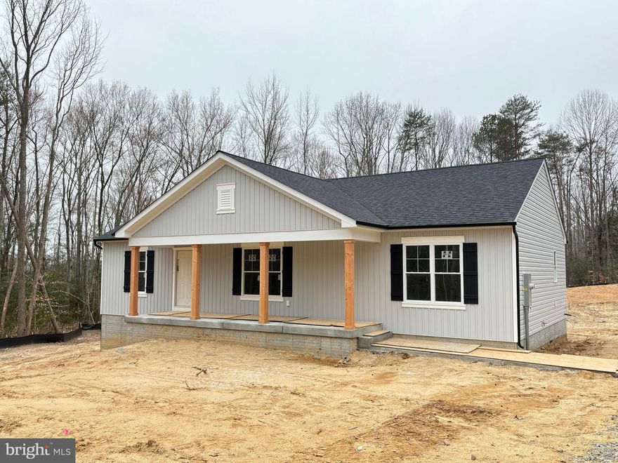 **5 ACRE LOT ** ONE LEVEL LIVING ** FINISHED BASEMENT ** SPECIAL LOW 4.25% VA INTEREST RATE AVAILABLE ** NEW CONSTRUCTION, QUICK DELIVERY ** MANY UPGRADES INCLUDED AND SPECIAL PRICING IN EFFECT!  THE RENDERING/PHOTOS MAY BE OF A DIFFERENT HOME AND MAY CONTAIN OPTIONS AND UPGRADES NOT INCLUDED IN THE PRICE.  PLEASE SEE WESTBROOKE HOMES WEBSITE OR CALL SALES MANAGER FOR MORE DETAILS.