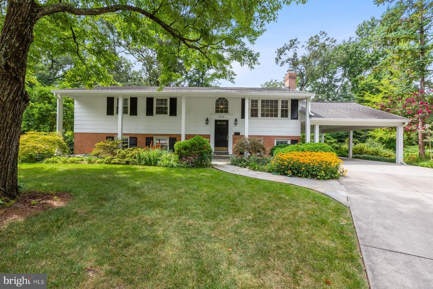 The owners love for their home shows both inside and out. Situated at the end of a quiet cul-de-sac in the coveted Woodson School District sits a gardener's paradise. Inside, hardwood floors adorn the upper level. The large living and dining areas walk out to the deck overlooking the wonderful plantings of the yard. Large windows and the doors to the back allow for loads of light in the spacious living area. The kitchen features granite counters, plenty of cabinet space, and updated appliances. Three bedrooms and two full bathrooms complete the upper level. The master bedroom has ensuite updated bathroom.
The lower level has updated LVT flooring. The large family room features recessed lighting and walks out to the back yard and shed. The laundry room has great storage space. Two more bedrooms and an office along with another updated full bath complete the lower level.
The oversized carport allows plenty of room to park and to enter the house while staying out of the elements. Shopping and restaurants as well as commuter routes are all nearby making this an extremely convenient location. With all the great features and the fabulous location, 4216 Middlebrook Street is a great place to call home.