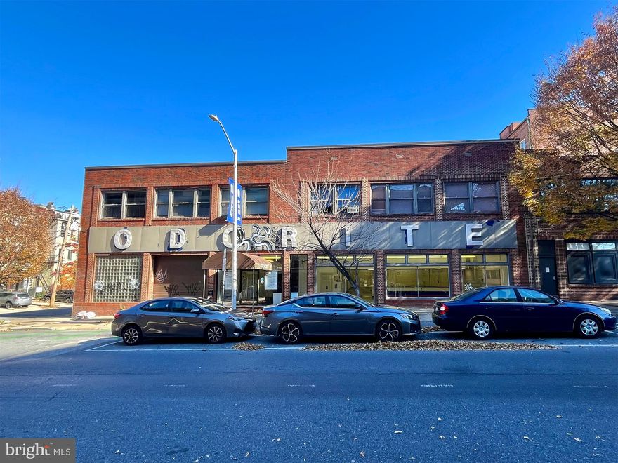 REAL ESTATE AUCTION featuring ON SITE and SIMULCAST ONLINE BIDDING!! Online Bidding Opens - Monday, December 8, 2025. Live On-Site Auction - Wednesday, December 10, 2025 at 2:00 PM. List price is opening bid only. Live Auction Bidders – A deposit of $100,000, payable by cashier’s check, will be required of the purchaser at time and place of sale. Online Auction Bidders – A deposit of $100,000, payable by cashier’s check or wire, will be required of all online bidders prior to the start of the live auction. The deposit will be held in escrow until the completion of the auction and will be retained from the winning bidder. The subject property comprises a flex showroom building with parking, loading dock and drive-in bays in the Midtown-Belvedere neighborhood in central Baltimore City immediately north of Mount Vernon. The site includes 5 lots totaling 0.40 acres with frontage on two streets and a 10′ alley. The building was home to the ODORITE Company, who called the Mount Vernon area home for approximately 70 years before being sold in 2023. The auction provides an opportunity to purchase a large, contiguous site with substantial building near the University of Baltimore, MICA, Penn Station and many of Baltimore’s most important arts and cultural centers. The site is well positioned as either a prominent business headquarters or for a comprehensive redevelopment for any number of commercial, residential or mixed uses.