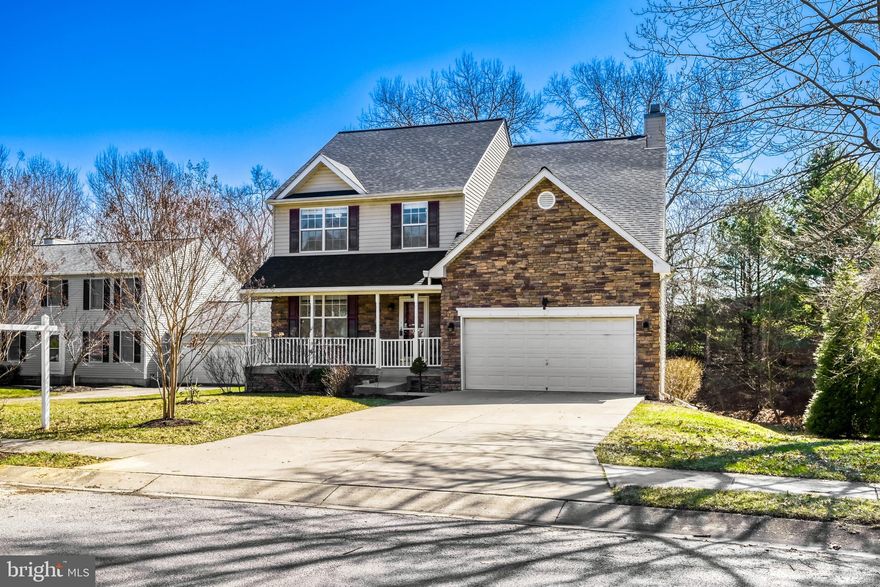 Beautifully maintained 4-bedroom home located in the highly sought-after Glen Mar community. The main level features hardwood flooring throughout the living and dining rooms, complemented by a large bay window that fills the space with natural light. The eat-in kitchen offers stainless steel appliances and opens seamlessly to a spacious family room with hardwood floors, abundant windows, and a charming wood-burning fireplace—perfect for everyday living and entertaining.

The primary suite provides generous closet space and a well-appointed en-suite bath with a separate shower and soaking tub. The finished lower level includes a private office, full bath, laundry room, and a versatile recreation/game room with direct access to the backyard.

Recent updates include fresh paint throughout the entire home and a newly updated deck, ideal for outdoor gatherings. The roof and solar panel system were installed approximately 1.5 years ago, offering added value and peace of mind. The solar system is currently under a lease agreement, and the buyer will assume the lease at settlement, providing ongoing energy efficiency and potential utility savings.

Situated on an expansive 0.49-acre lot, the property boasts a large, private backyard with ample space for outdoor enjoyment. This move-in ready home presents an exceptional opportunity in a well-established and desirable community.