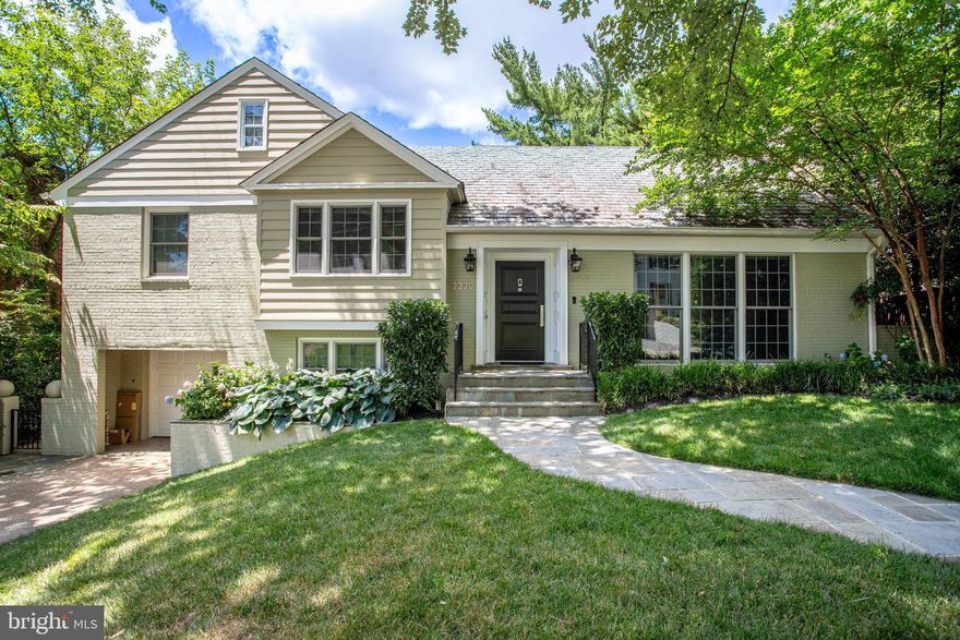 This stunning renovation represents an optimal blend of contemporary living and timeless charm.  Built in 1952, this property has been transformed to an open space with horizontal lines,  walls of windows while maintaining a functional flow.  Located on a quiet street in Berkley, this home has been completely renovated with exceedingly high quality modern fixtures and finishes.  Comprising approximately 4,000 square feet, this five bedroom, four and one-half bathroom property offers generous living space on the main level, creating an ideal flow for entertaining between indoors and outdoors.  Upon entering, one experiences an inviting foyer open to a large living room with floor to ceilings windows, affording superb natural light.  A fireplace with an elegant stone mantle creates a warm and inviting ambiance.  The expanded kitchen features a waterfall island, Dekton counters and backsplash, Scavollini cabinetry, a custom bar, wine fridge, and high-end appliances.  The family room is open to the kitchen, creating a perfect environment for entertaining.  Sliding glass doors open to the private deck, providing a sense of tranquility.  French doors open onto the lower-level slate patio which overlooks a thoughtfully landscaped yard with mature trees and flowers.  A few steps lead you to the second level with spacious bedrooms and spa-like bathrooms.  The primary bedroom offers a sitting area, and the primary bath renovation was inspired by those found in luxury hotels.  Storage is provided by a sizeable walk-in closet.  Step down from the foyer to a sitting area, centered between the home office and the breathtaking patio, for your outdoor escape.  The home office may be used as a bedroom if additional space is required.  The basement offers a huge recreation room with three large window wells, suitable for family entertaining or a home theater.  Another bedroom with a separate entrance and full bathroom are also found on the lower level.  All windows and sliding doors are Anderson Architect Series and LED recessed lighting has been integrated throughout the property.  Located in a beautiful neighborhood between Spring Valley and the Palisades, this residence is within minutes to parks, schools, shops and fine restaurants.